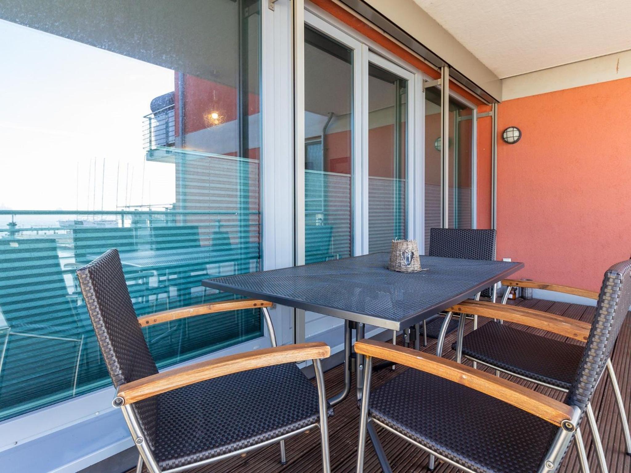 Ferienwohnung Zeitlos mit Sund- und Seeblick