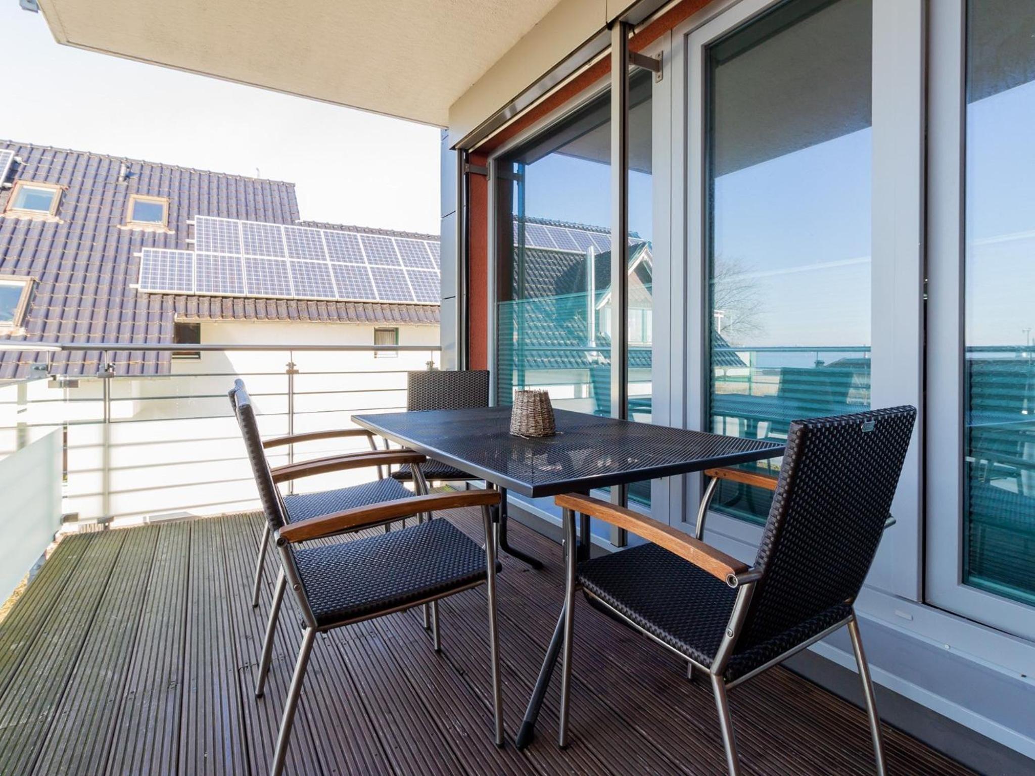 Ferienwohnung Zeitlos mit Sund- und Seeblick