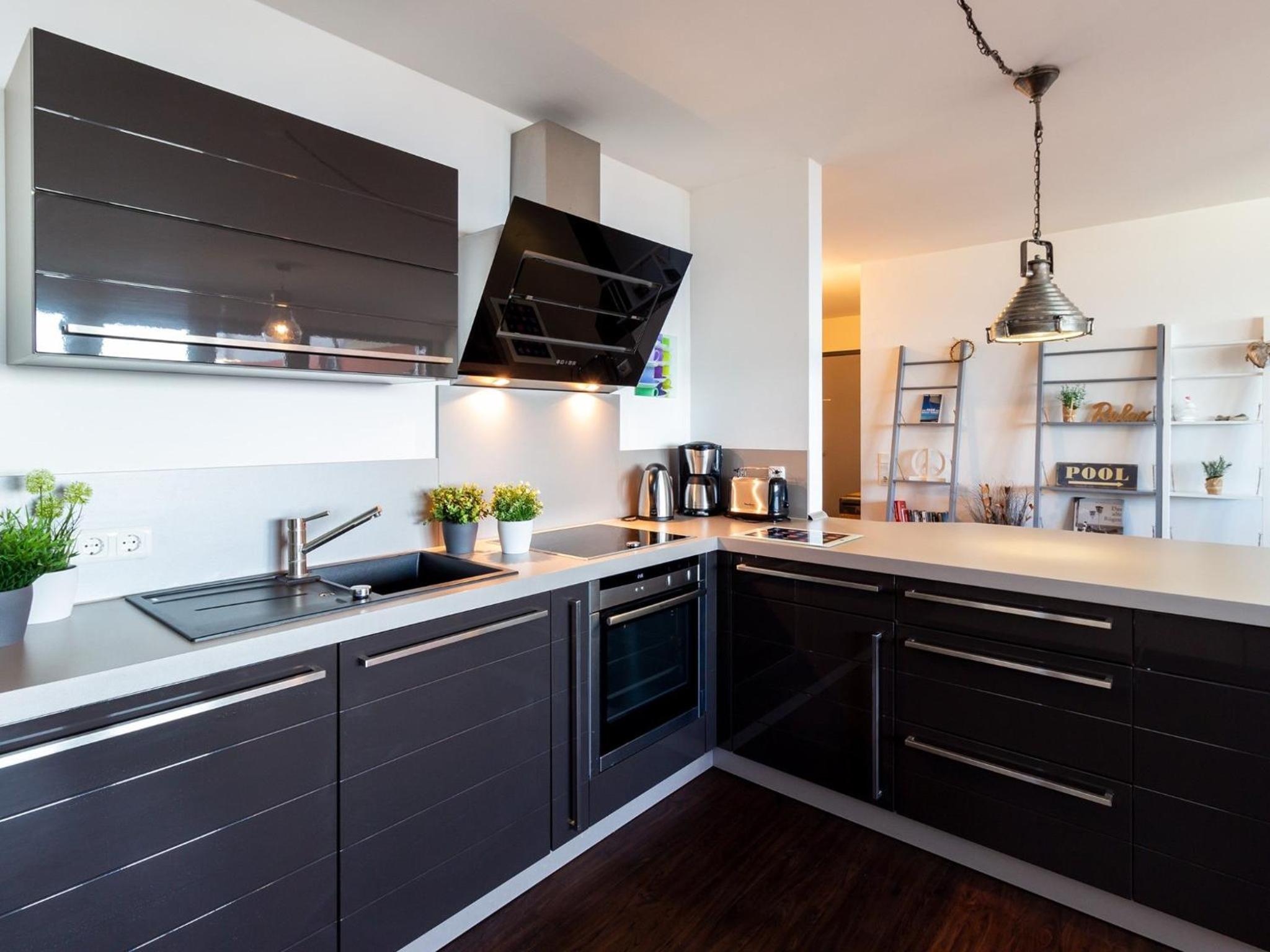 Ferienwohnung Zeitlos mit Sund- und Seeblick