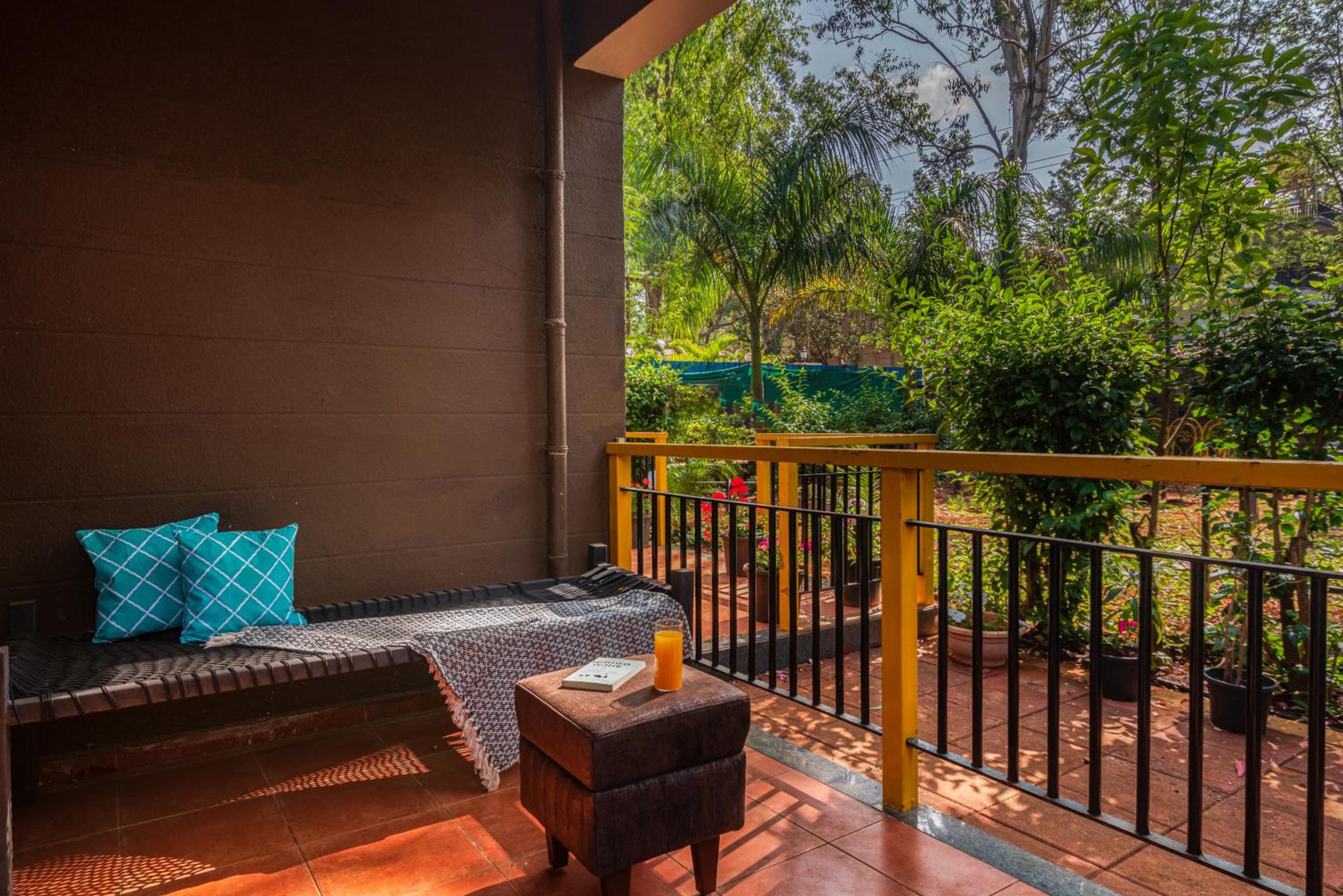 SaffronStays Breeze Over The Valley, Panchgani - pool villa with cosy interiors near Mapro Garden view 5