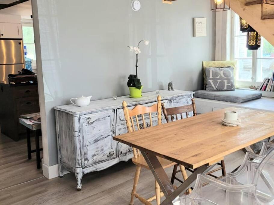 Om chalet 1 avec spa face au fleuve