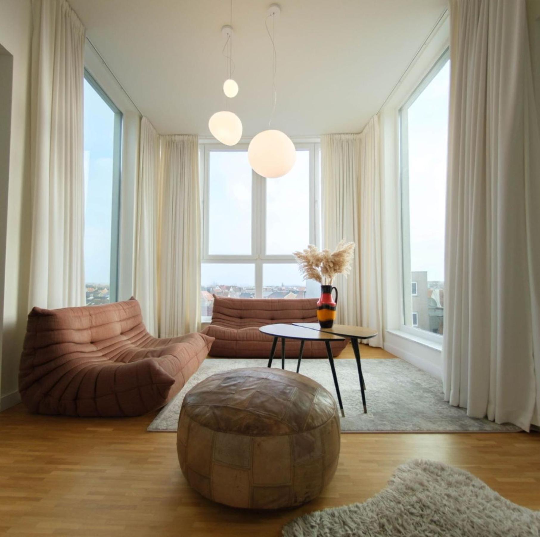 Stijlvolle en lichtrijke design penthouse met prachtig uitzicht te Wenduine