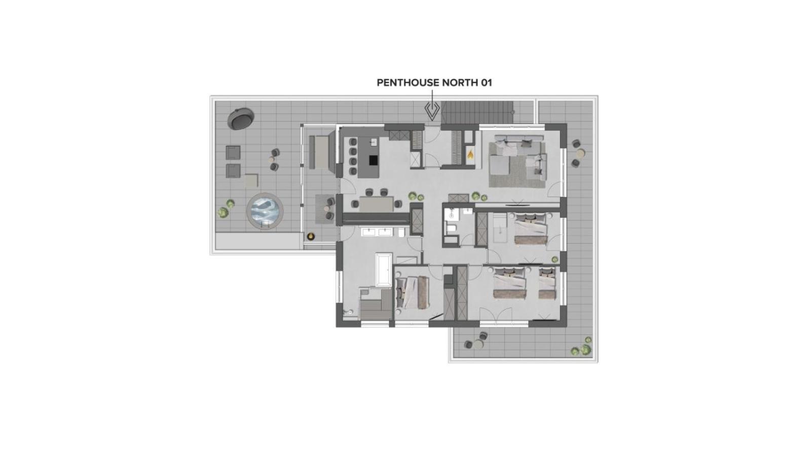 GOING TRIPLE A apartments NORTH