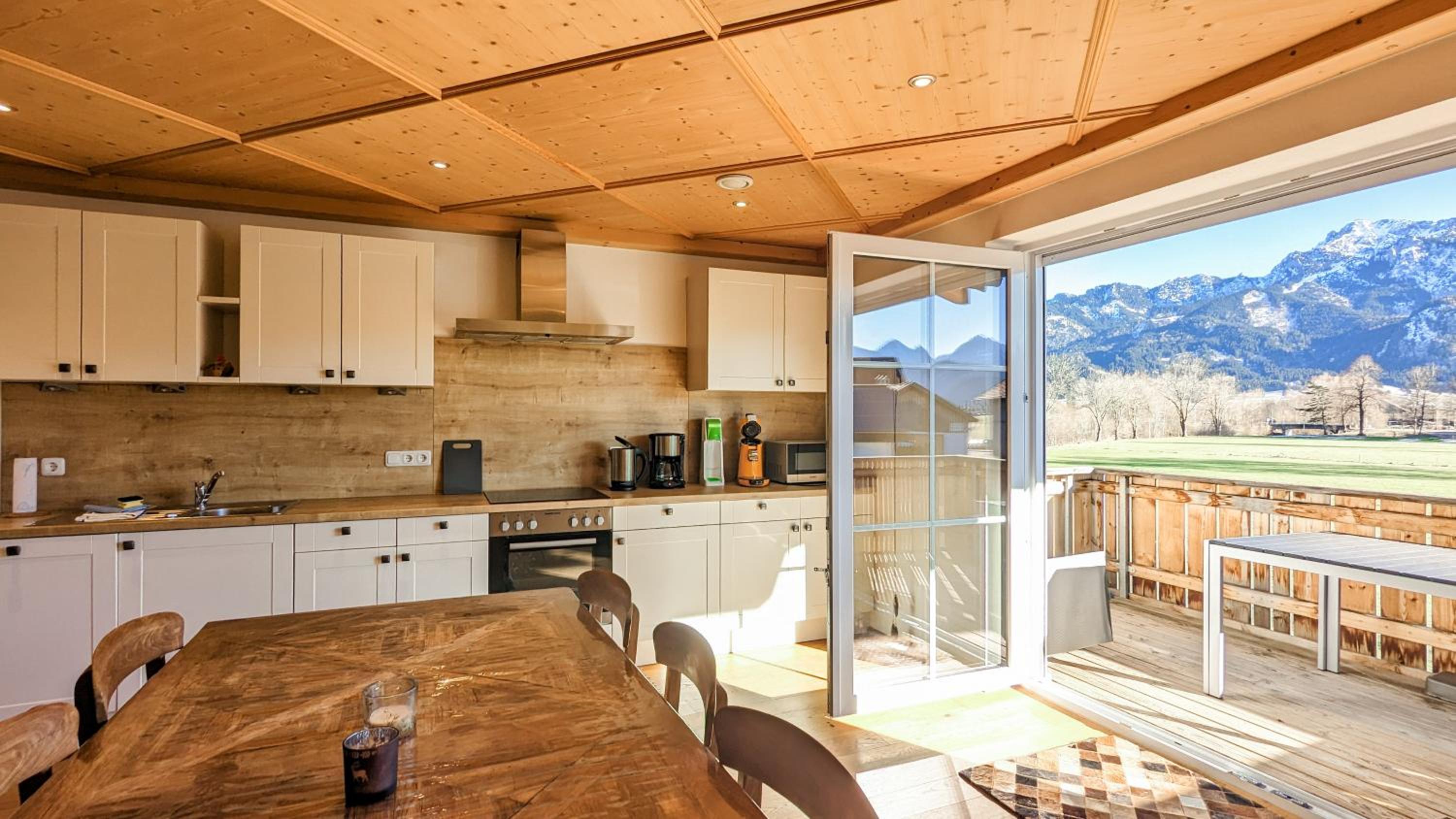 Ferienwohnung Landliebe en Schwangau — kitchen