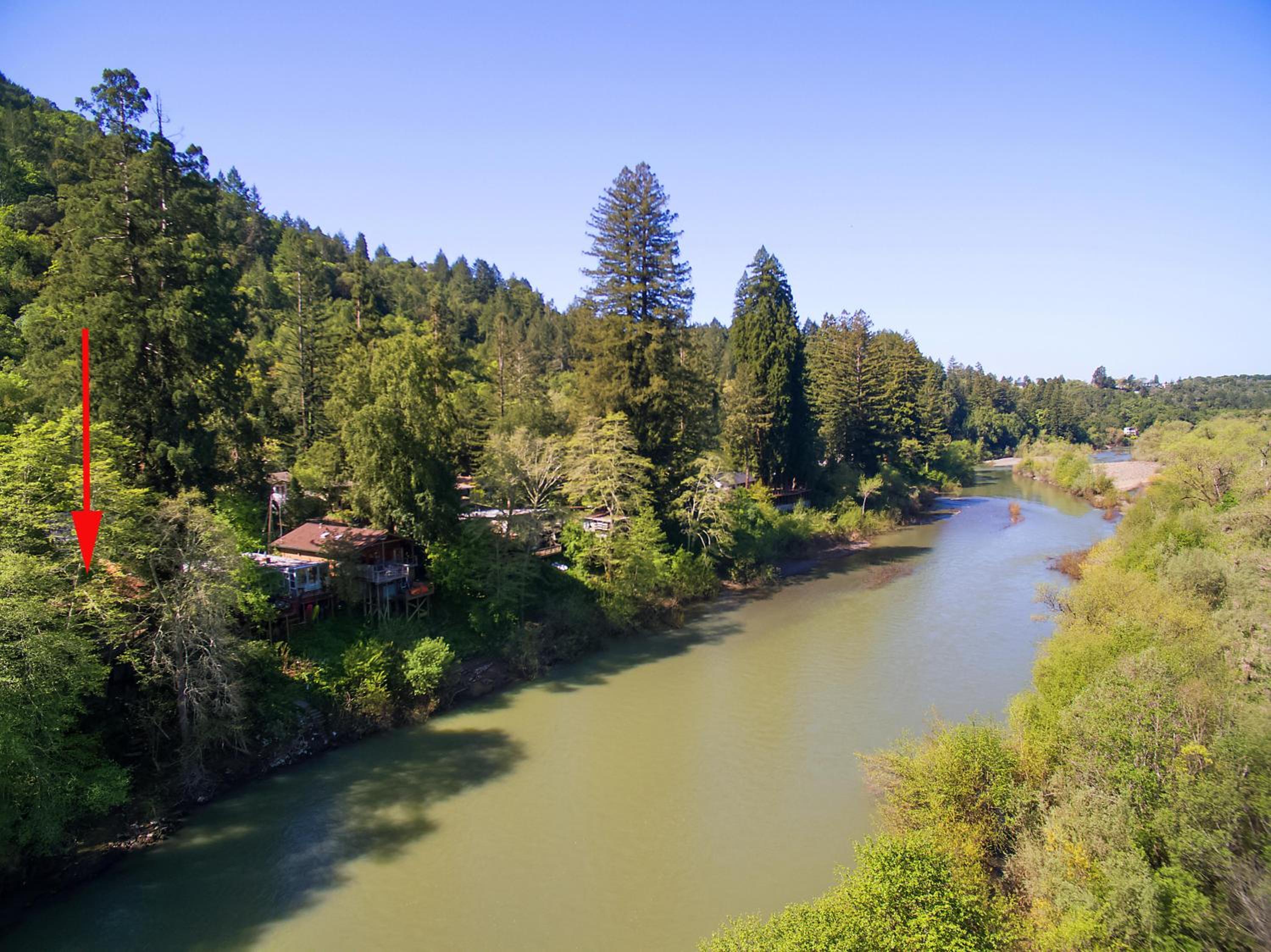 Serene Riverfront Cottage In Healdsburg Views Kayaks 1 5 Mile To Downtown view 4