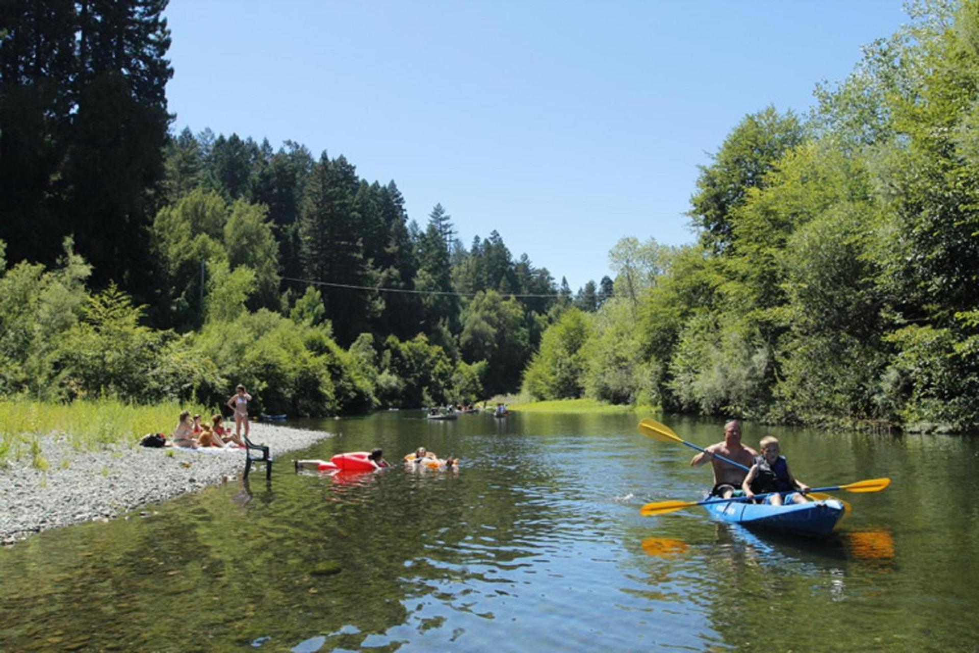 Serene Riverfront Cottage In Healdsburg Views Kayaks 1 5 Mile To Downtown view 5