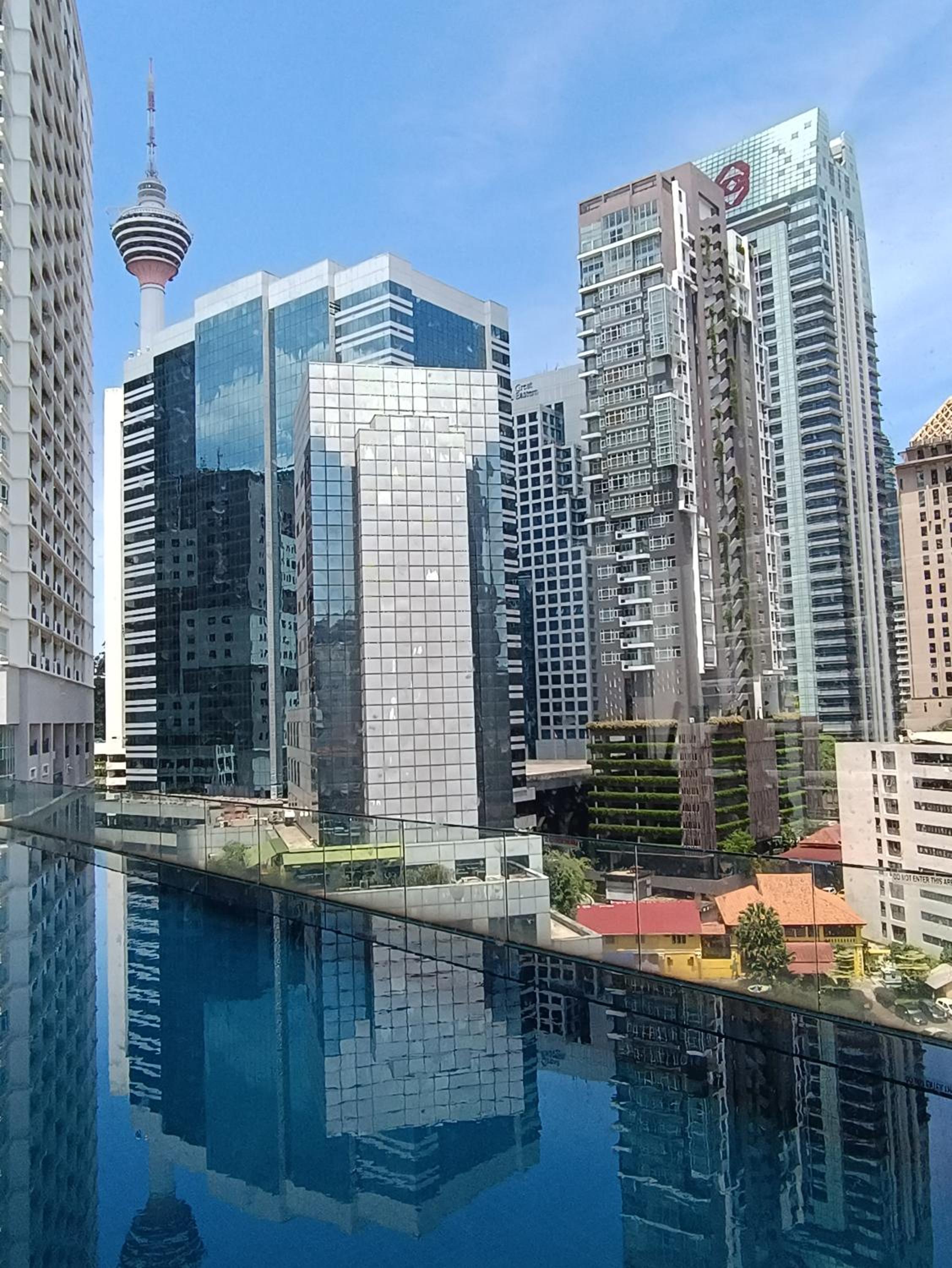 RM020 Bukit Bintang 118 Tower Balcony View