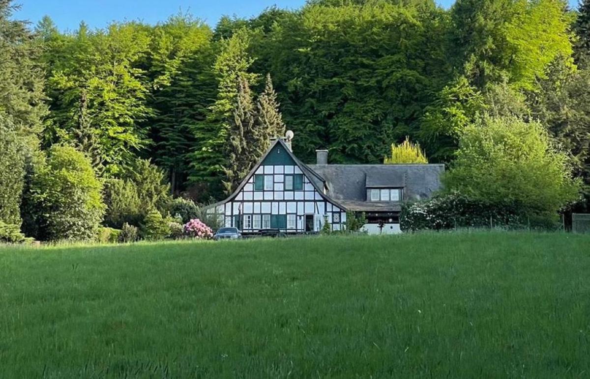 Ferienhaus Villa EMG Osnabrück Bielefeld in Preussisch-Oldendorf, Alleinlage, eigene Wald und See, Jacuzzi, Sauna für Familien Gruppen bis 20 Personen