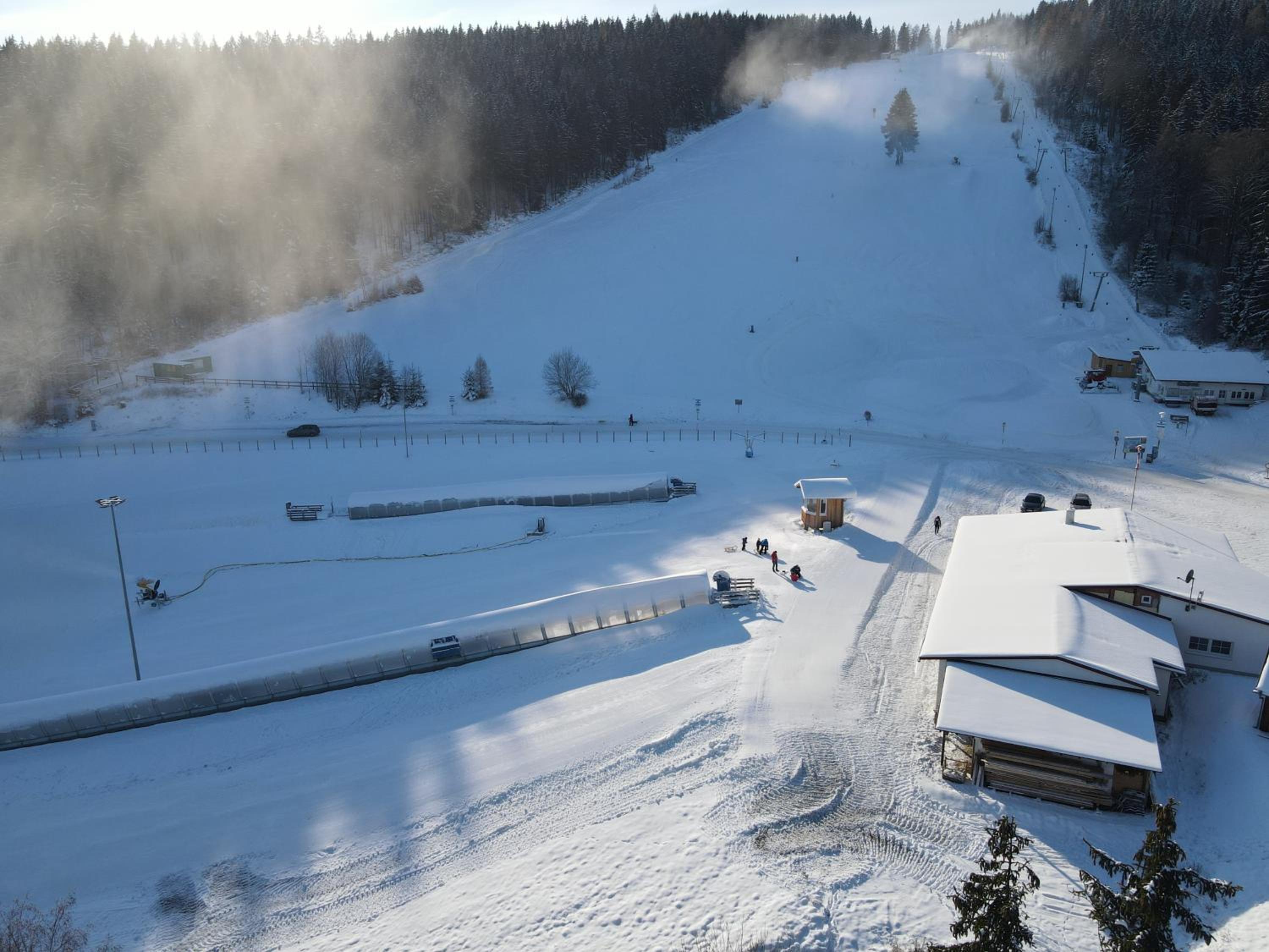 Ferienwohnung im Fichtelgebirge - nahe der Skipiste mit Balkon & Free Parking