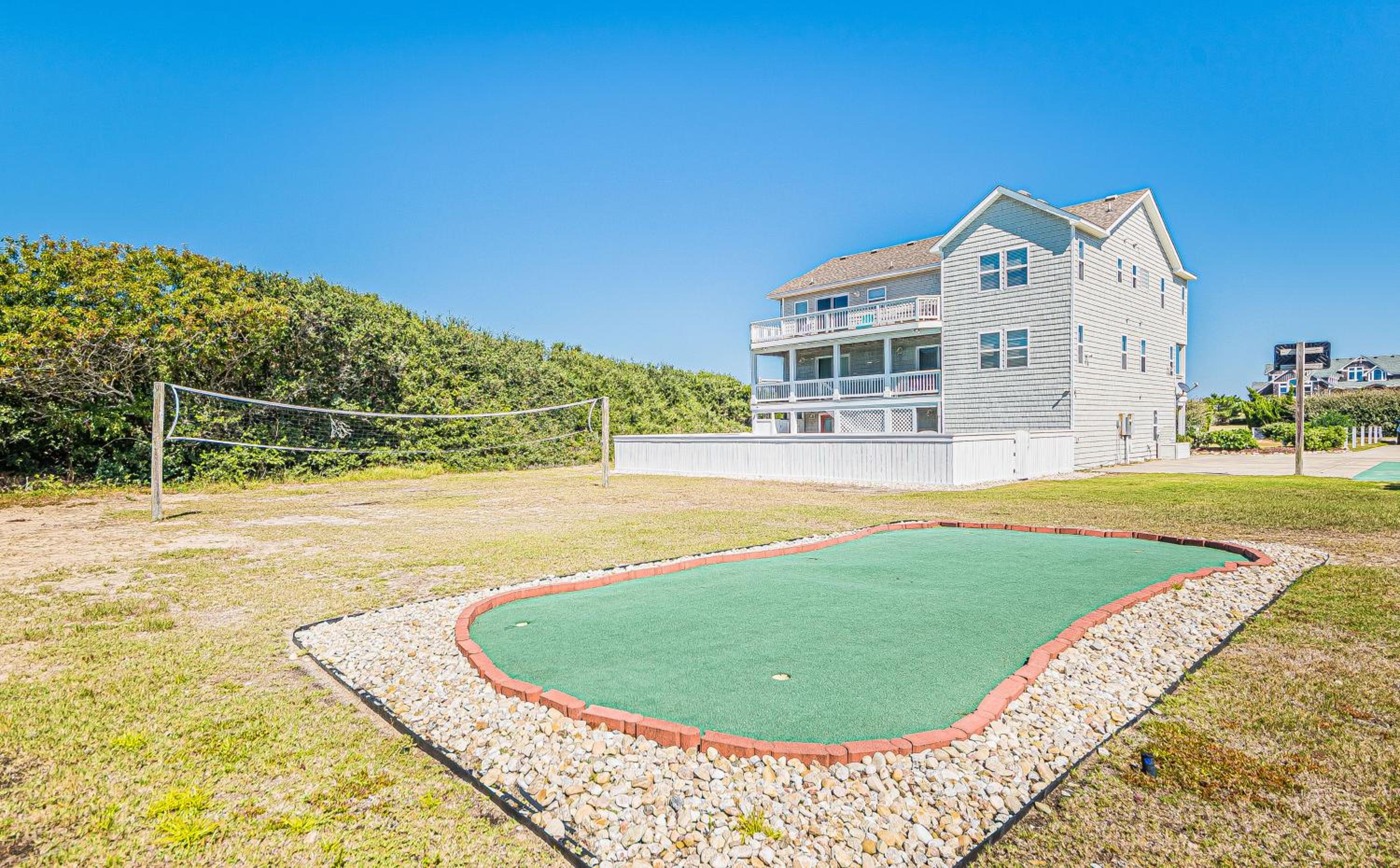 Clam I Am - Southern Shores, Beach 90 Yds, Ocean View, Elevator, Pool, Hot Tub, Pool Table, Foosball, Pets OK view 3