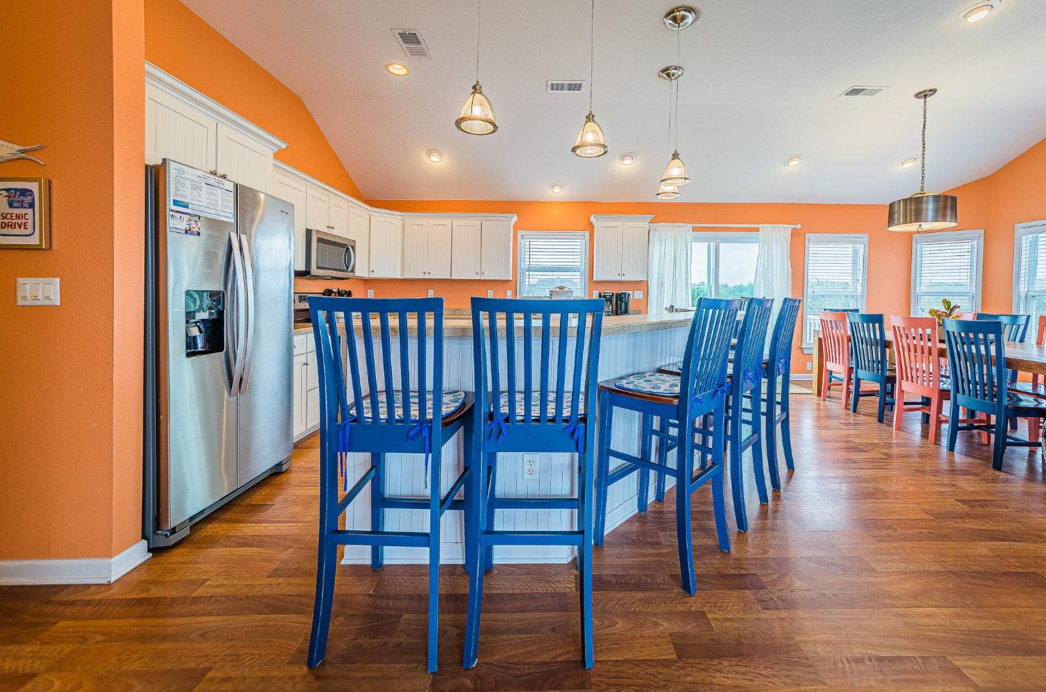 Clam I Am - Southern Shores, Beach 90 Yds, Ocean View, Elevator, Pool, Hot Tub, Pool Table, Foosball, Pets OK view 5