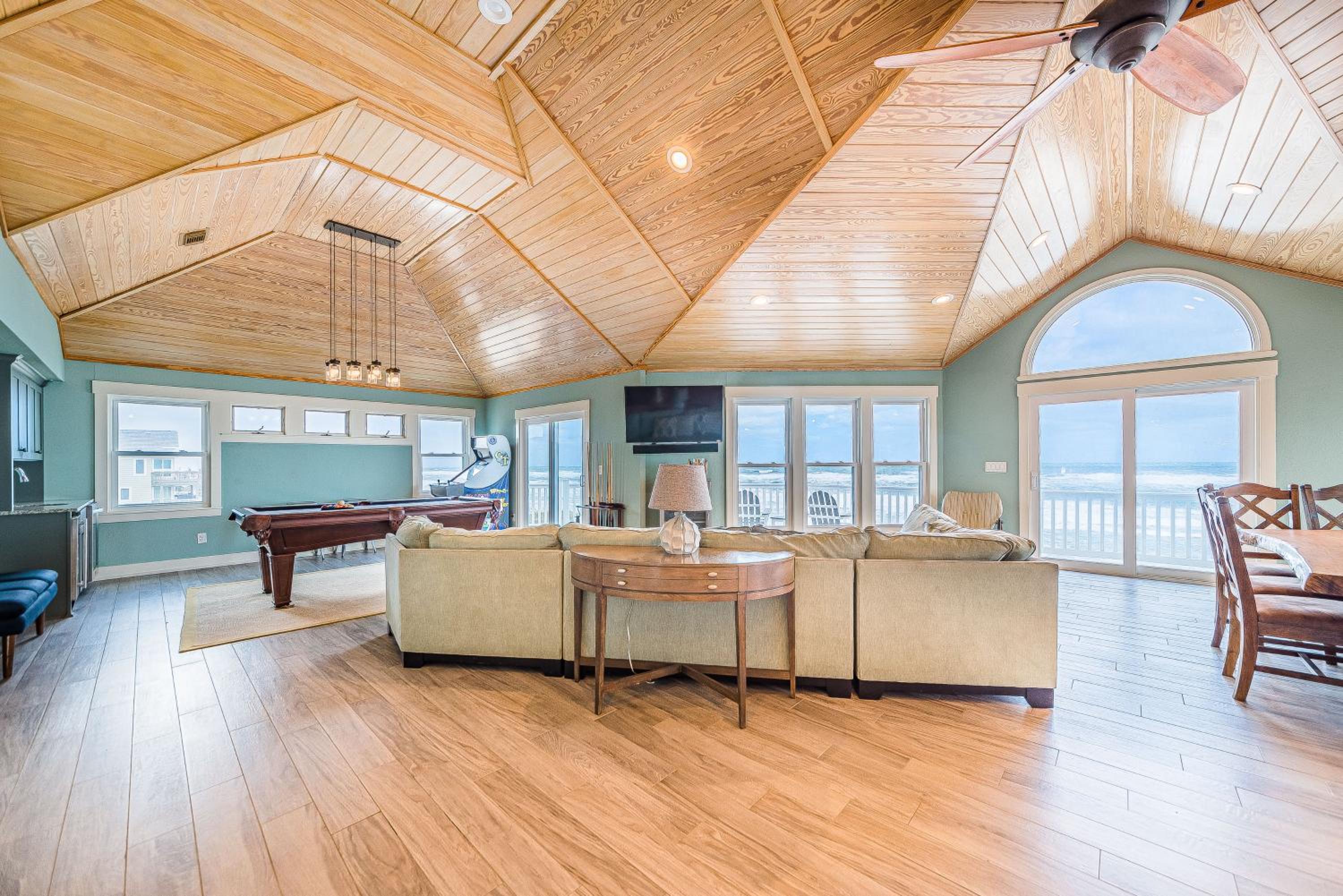 Driftwood - Village at Nags Head MP 15, Oceanfront, Elevator, Pool, Hot Tub, Pool Table, Pets OK