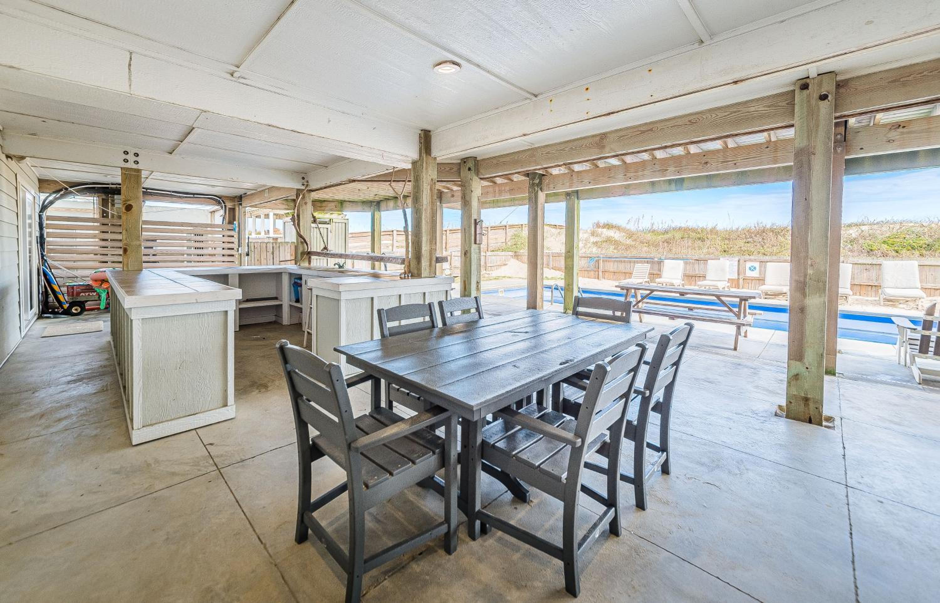 Driftwood - Village at Nags Head MP 15, Oceanfront, Elevator, Pool, Hot Tub, Pool Table, Pets OK