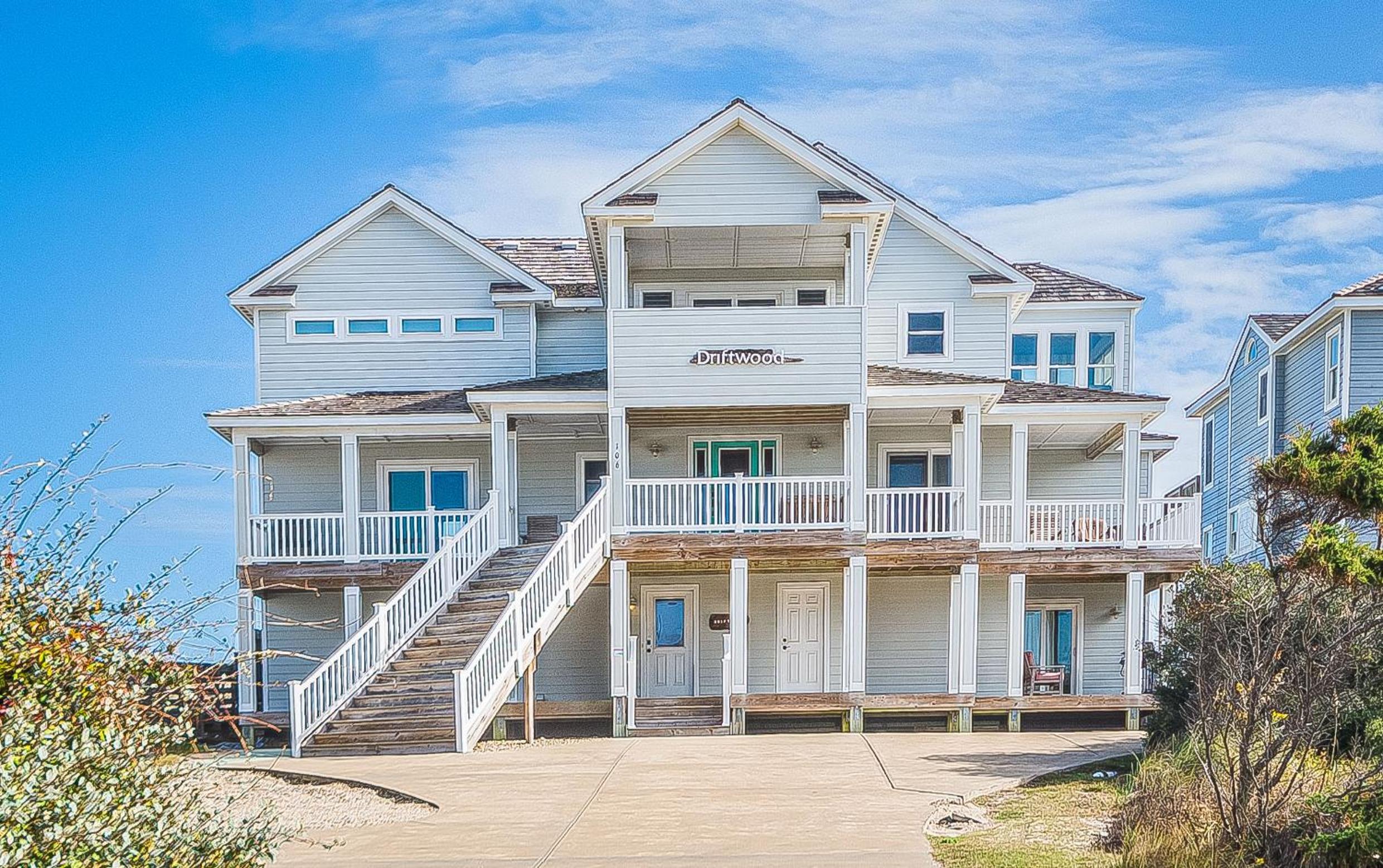 Driftwood - Village at Nags Head MP 15, Oceanfront, Elevator, Pool, Hot Tub, Pool Table, Pets OK