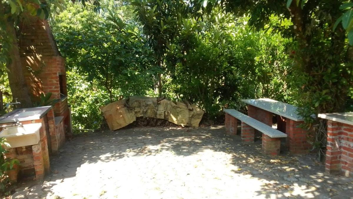 outdoor BBQ area