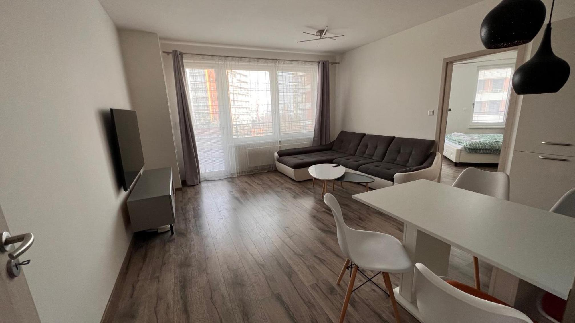 Air-conditioned, 2 room Apartment with balcony, new building Rača view 2