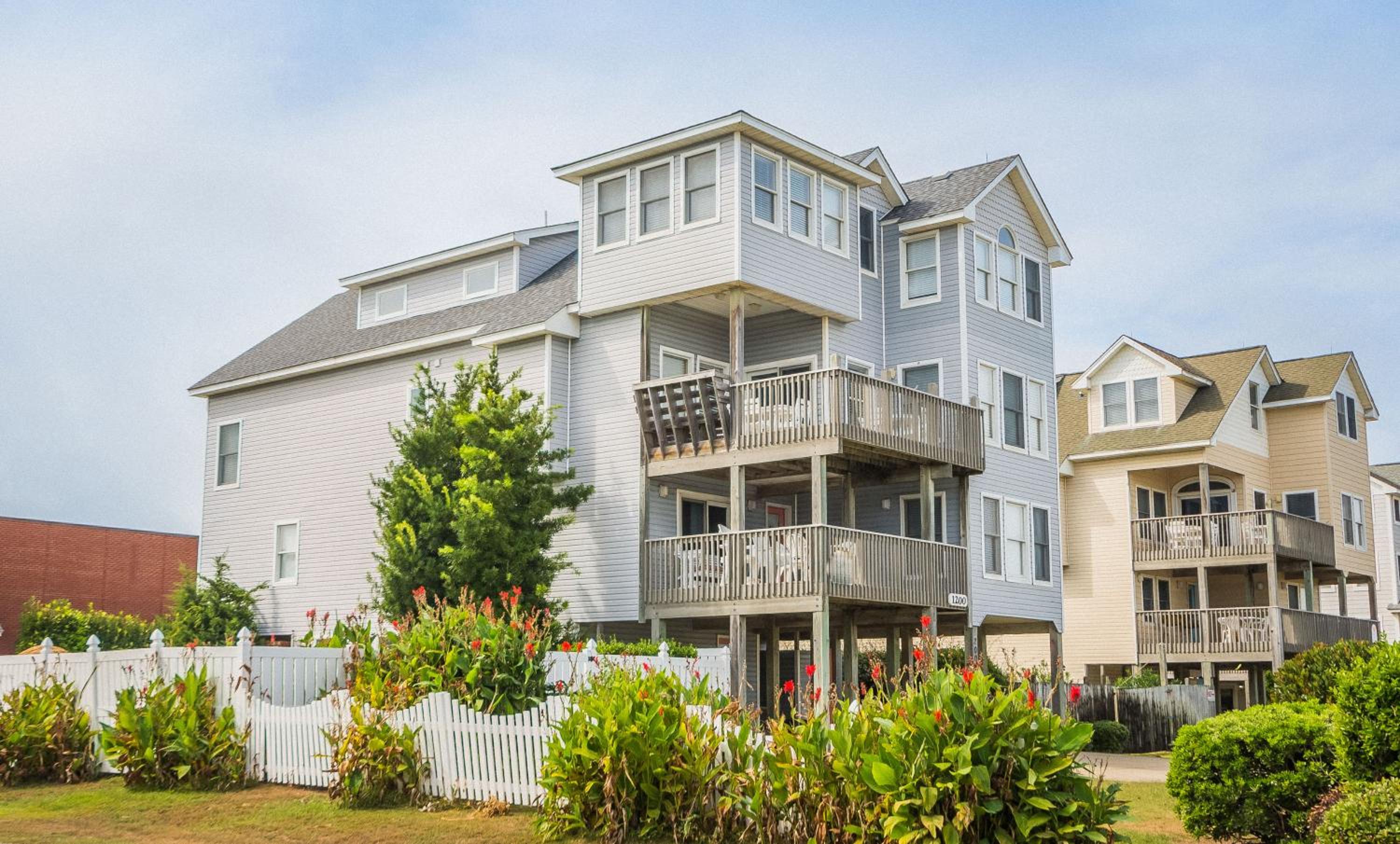 Blue Angel - KDH MP 7, 30 Yds to Beach Access, Ocean View, Pool, Hot Tub, Pets OK, Flex Stays
