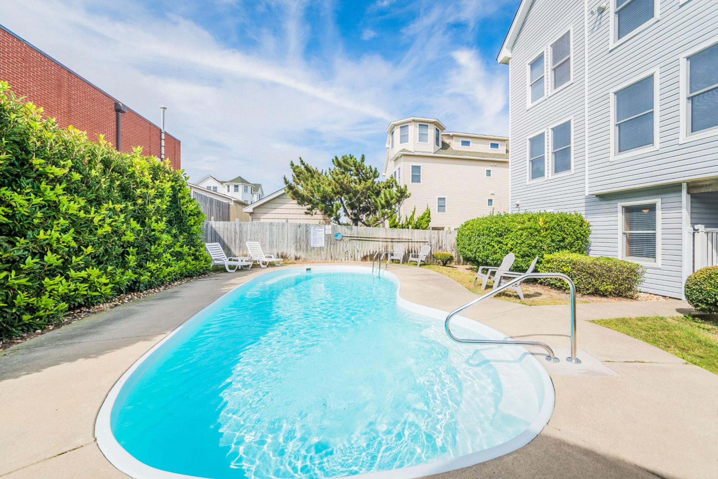 Blue Angel - KDH MP 7, 30 Yds to Beach Access, Ocean View, Pool, Hot Tub, Pets OK, Flex Stays