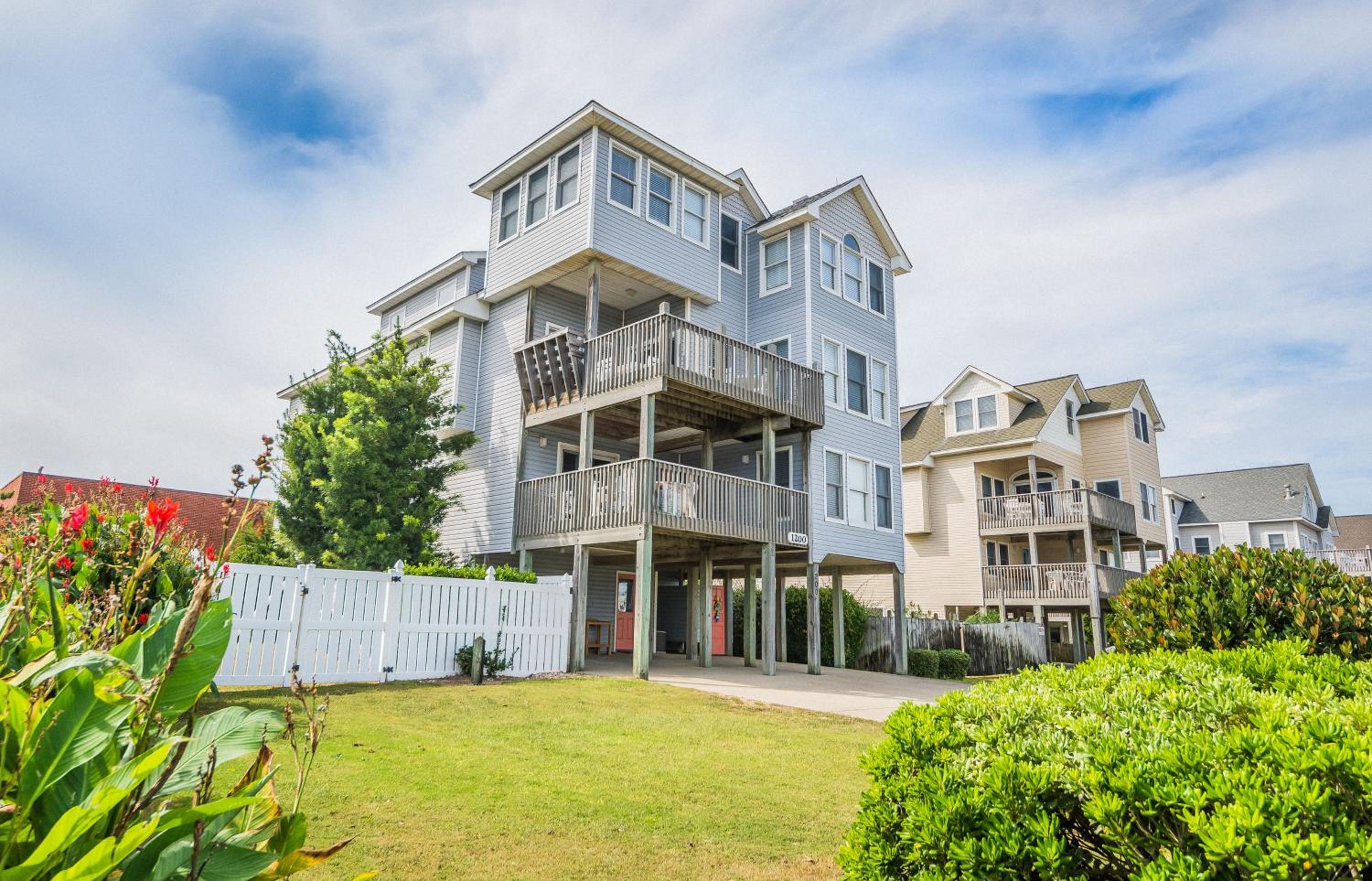 Blue Angel - KDH MP 7, 30 Yds to Beach Access, Ocean View, Pool, Hot Tub, Pets OK, Flex Stays