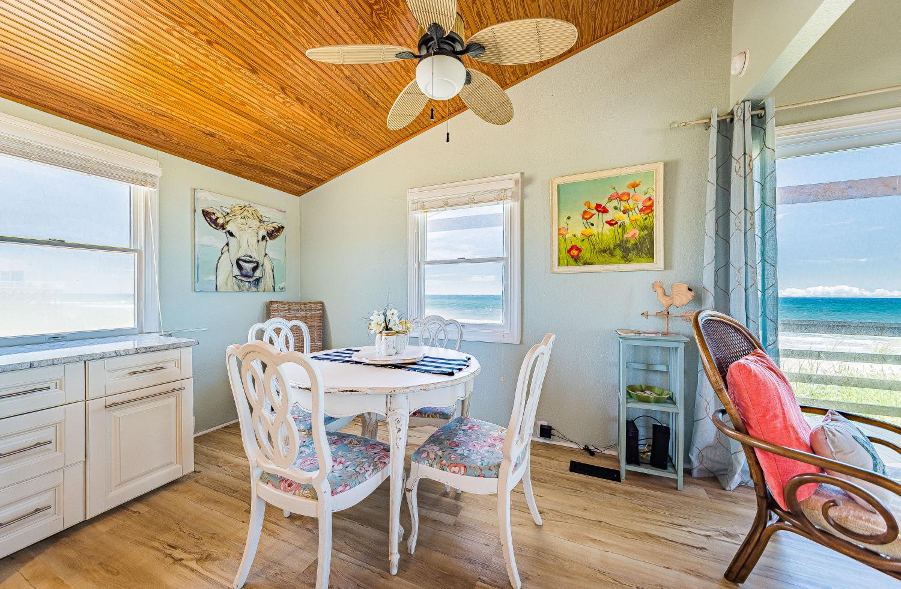 Primrose Cottage - S Nags Head MP 19, Oceanfront, Steps to the Water, Well Equipped, Pets OK