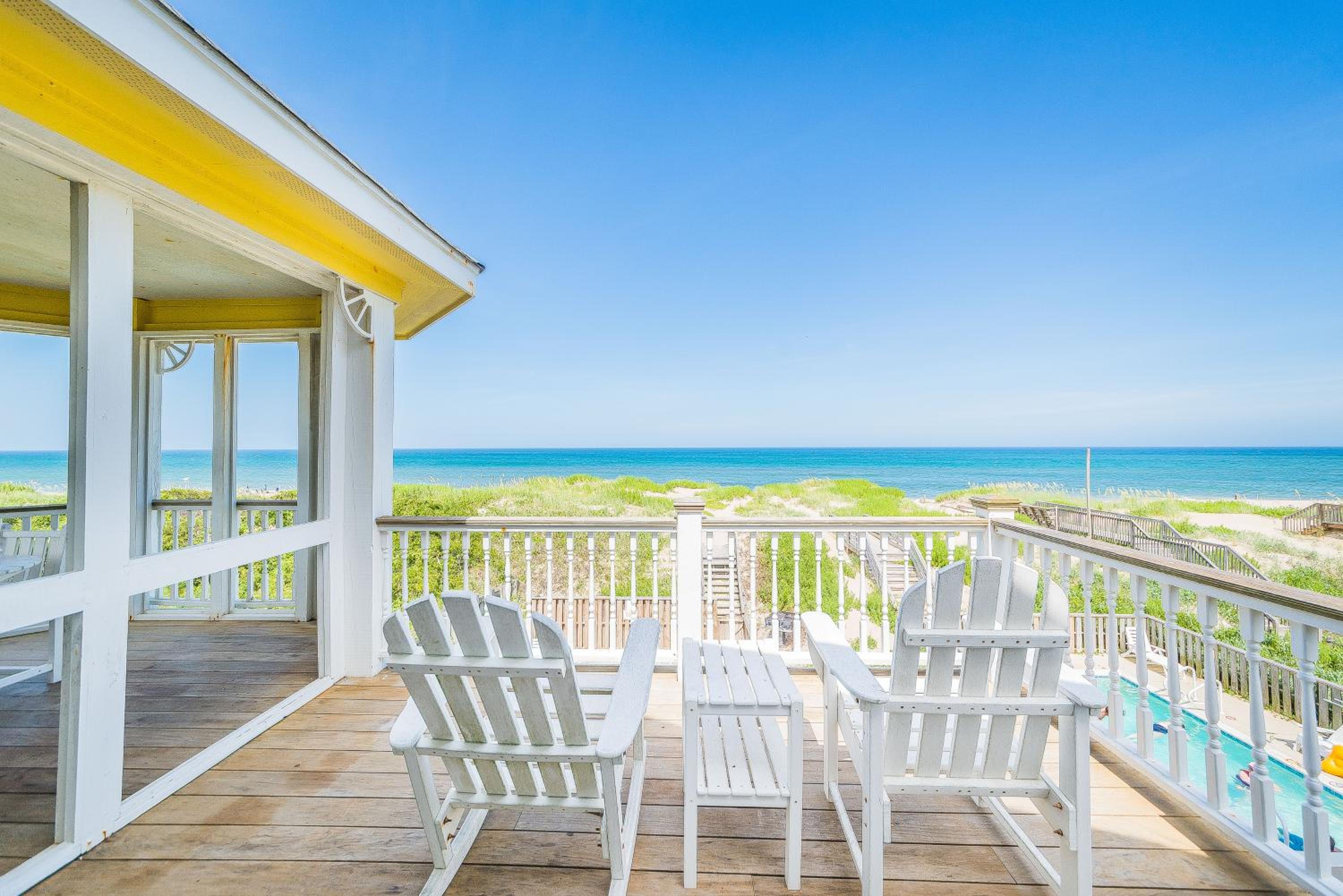 Savannah - Nags Head MP 16, Oceanfront, Direct Beach Access, Pool, Hot Tub, Pool Table