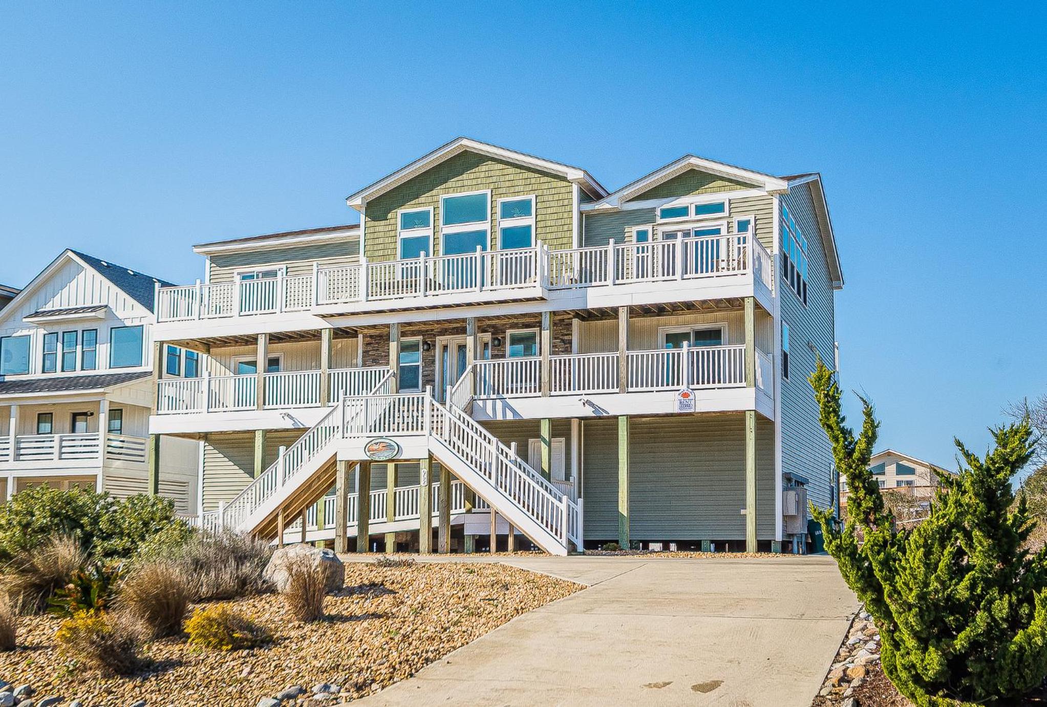 Beach Hive - Corolla, Whalehead, 75 Yds to Beach, Ocean View, Pool, Cabana, Hot Tub, Arcade view 2