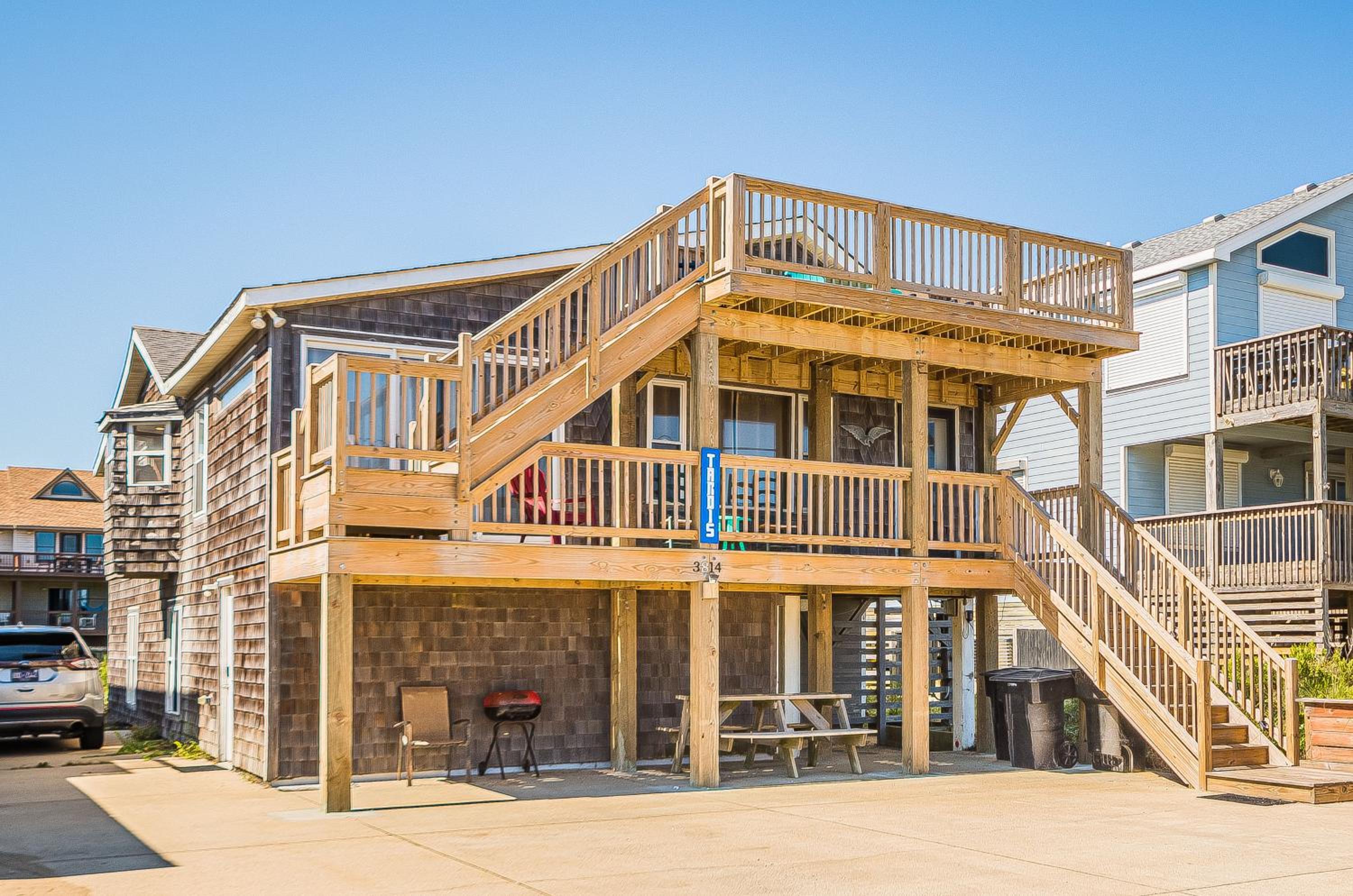 The Tardis - Kitty Hawk MP 4.5, Ocean View, 275 Yds to Beach, Hot Tub, YR Flex Stays