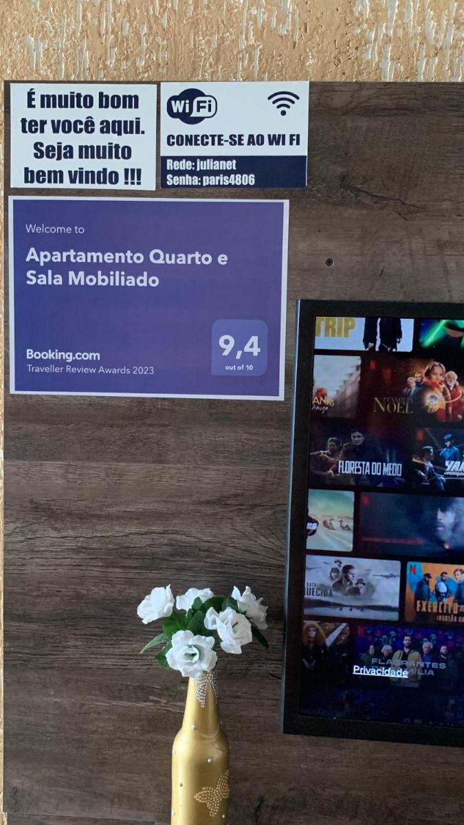 Apartamento Quarto e Sala Mobiliado view 2
