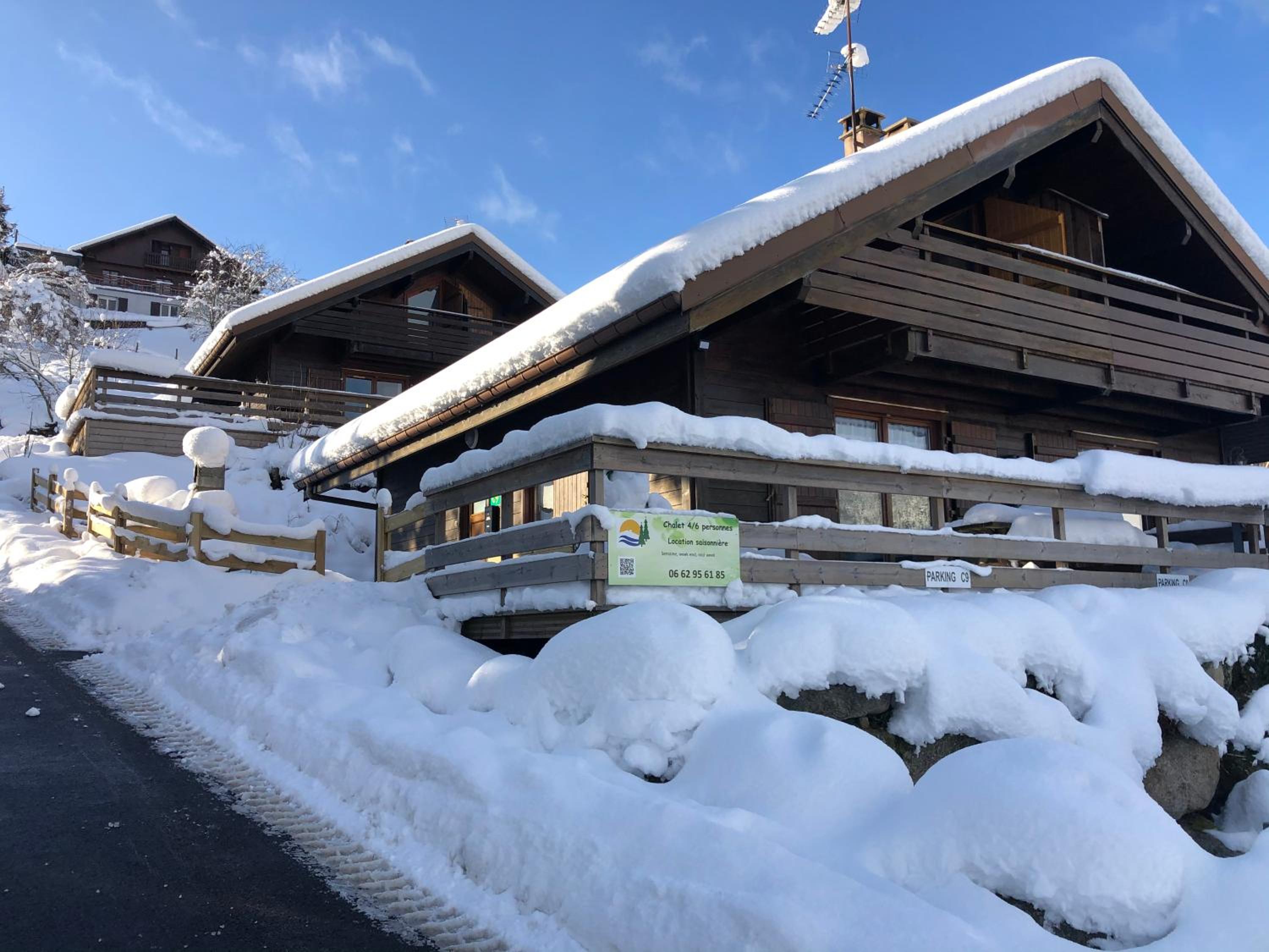 Chalet LE TREMPLIN - wifi, BBQ, parking