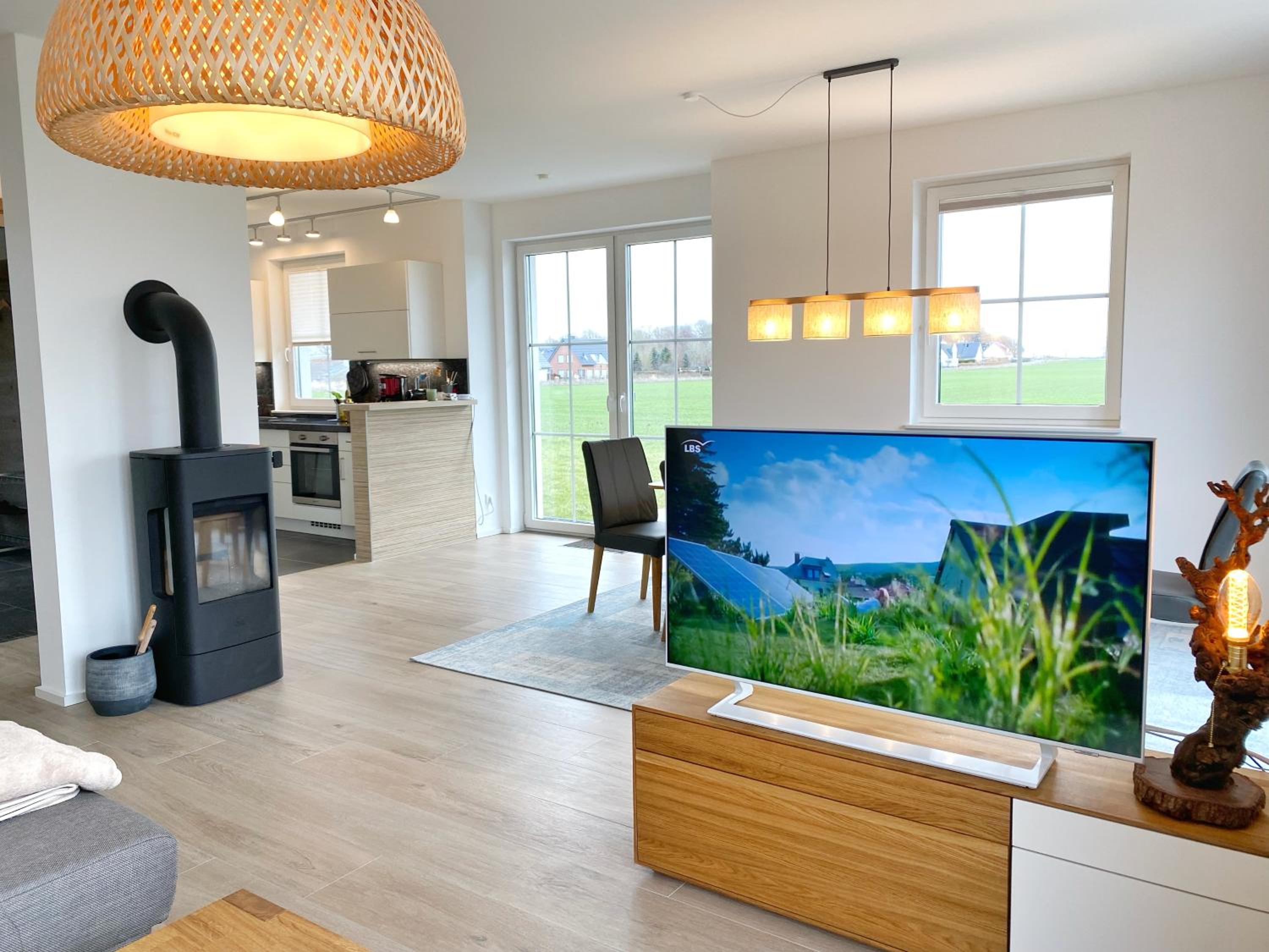 Ferienhaus Distelfink mit Sauna und Kamin