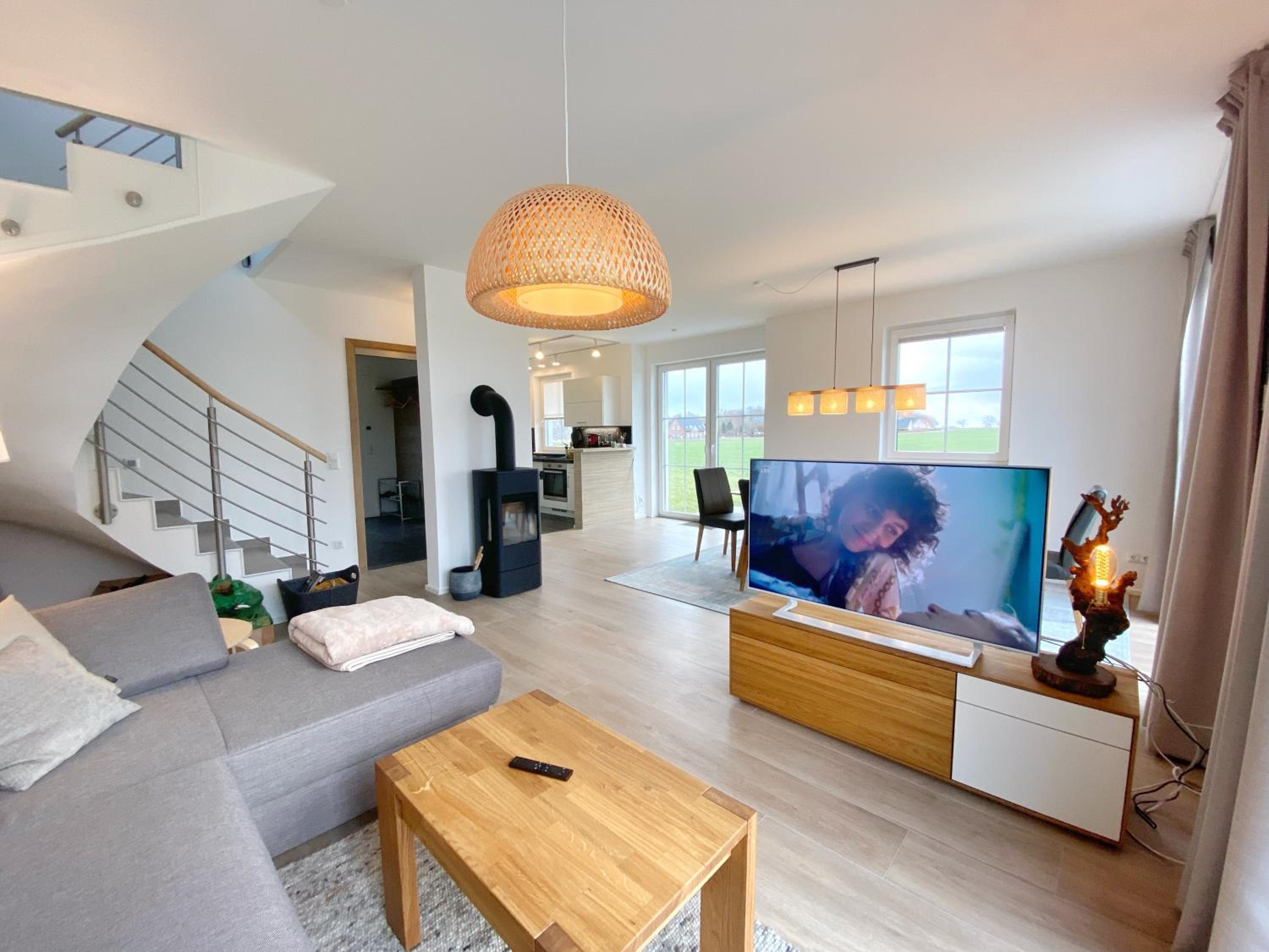 Ferienhaus Distelfink mit Sauna und Kamin