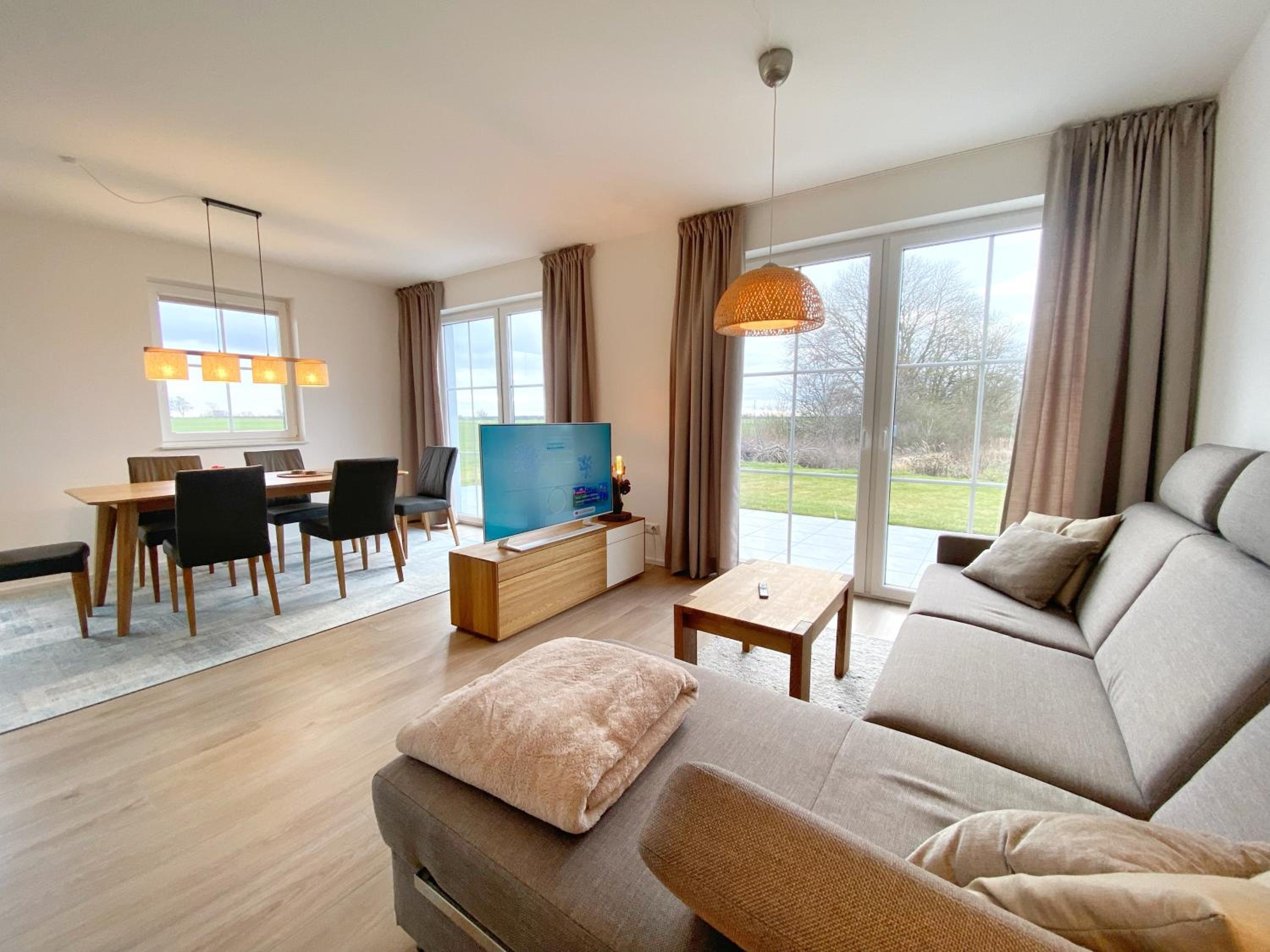 Ferienhaus Distelfink mit Sauna und Kamin