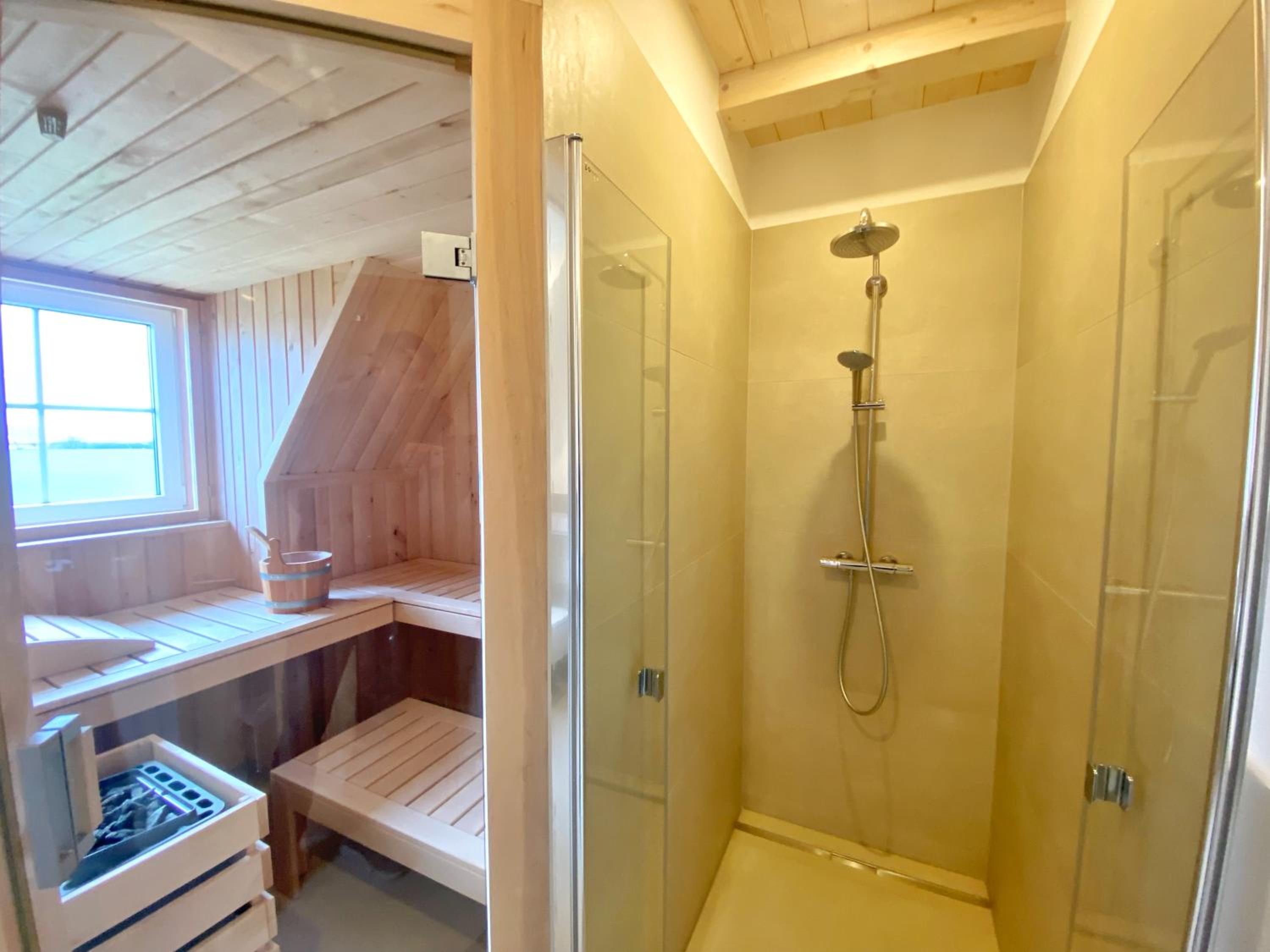 Ferienhaus Distelfink mit Sauna und Kamin