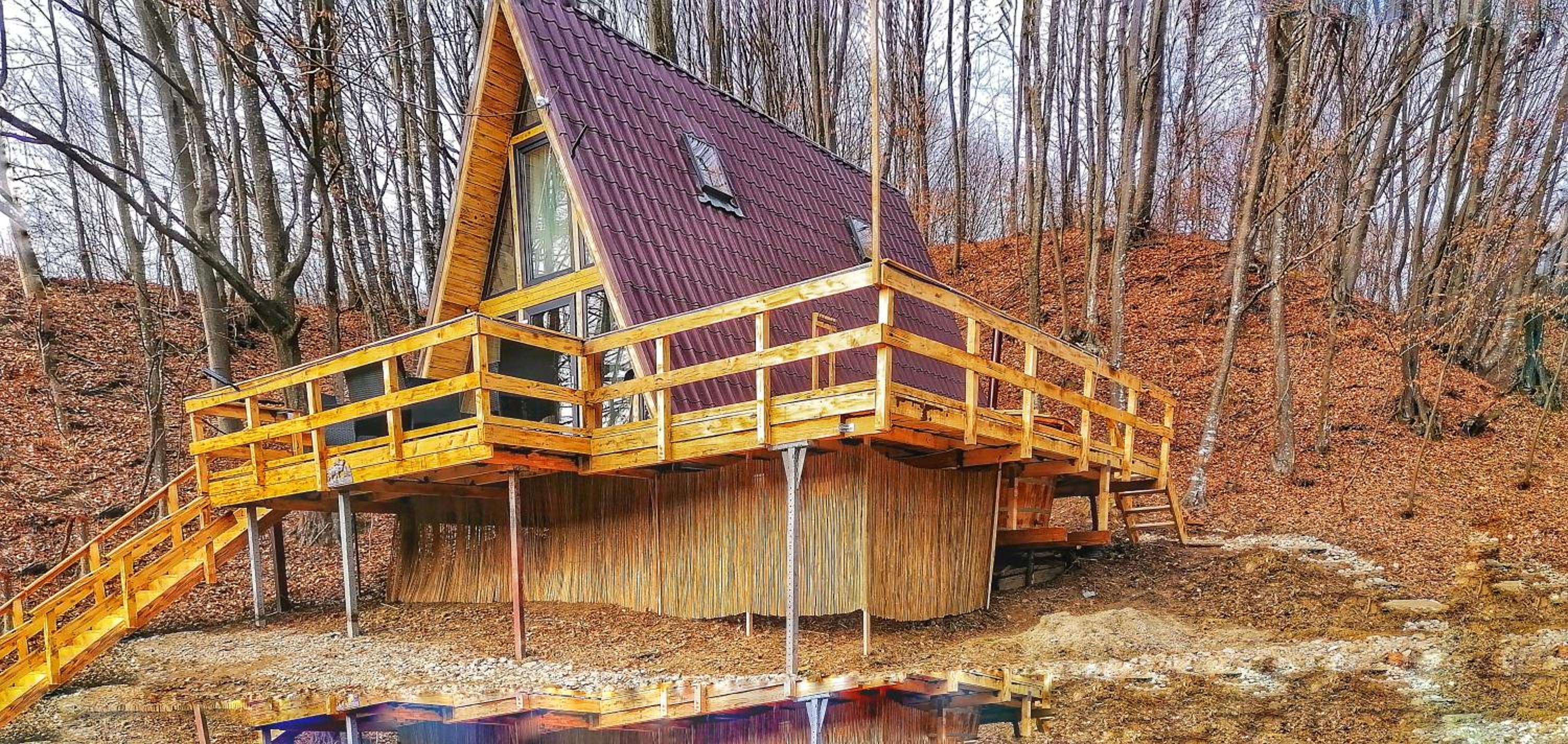 CabanaAframe intreaga proprietate