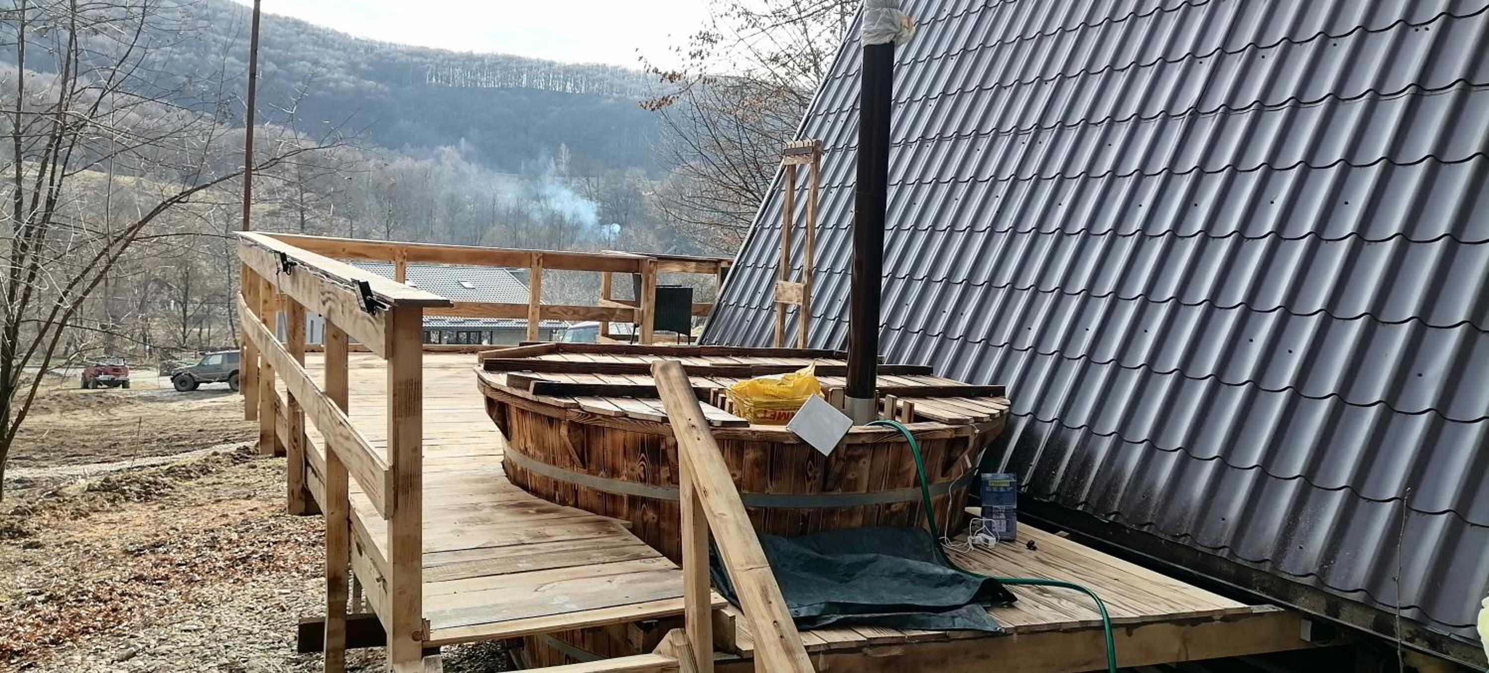 CabanaAframe intreaga proprietate