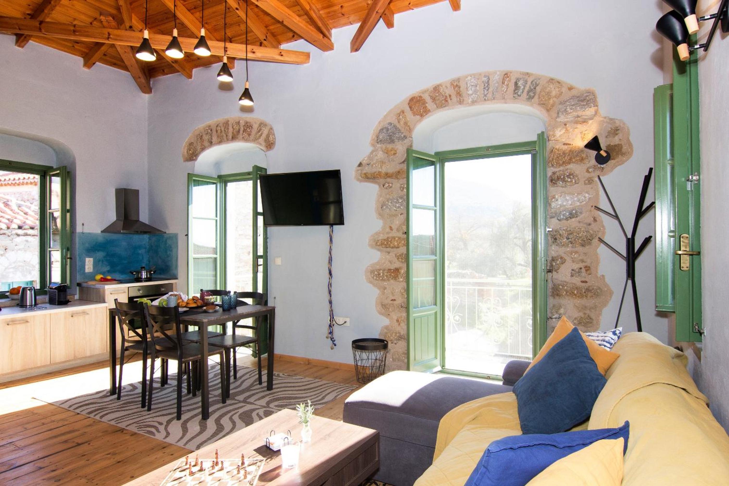 Stavroulas Stone House in Rigklia, Messinia view 4