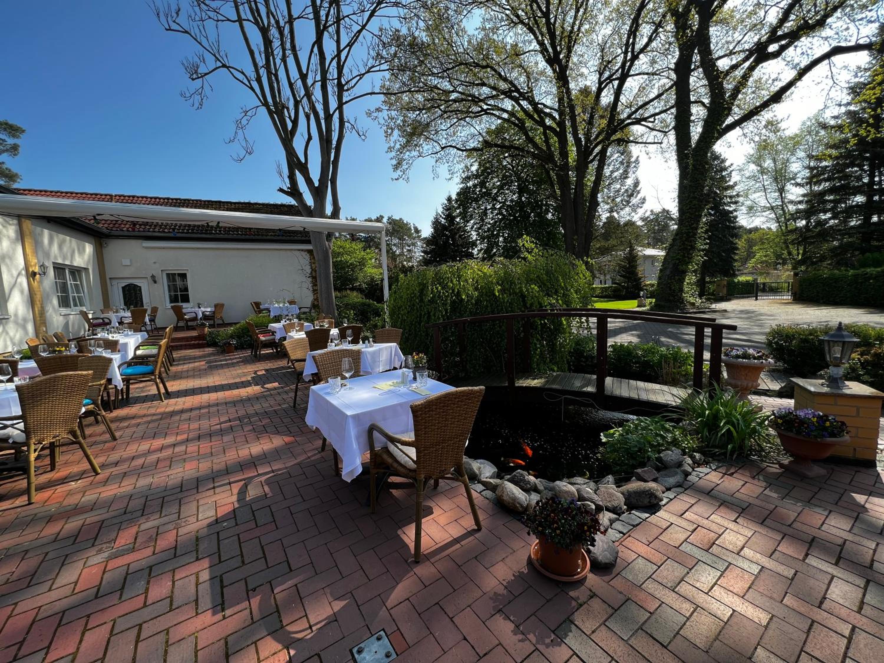 outdoor BBQ area