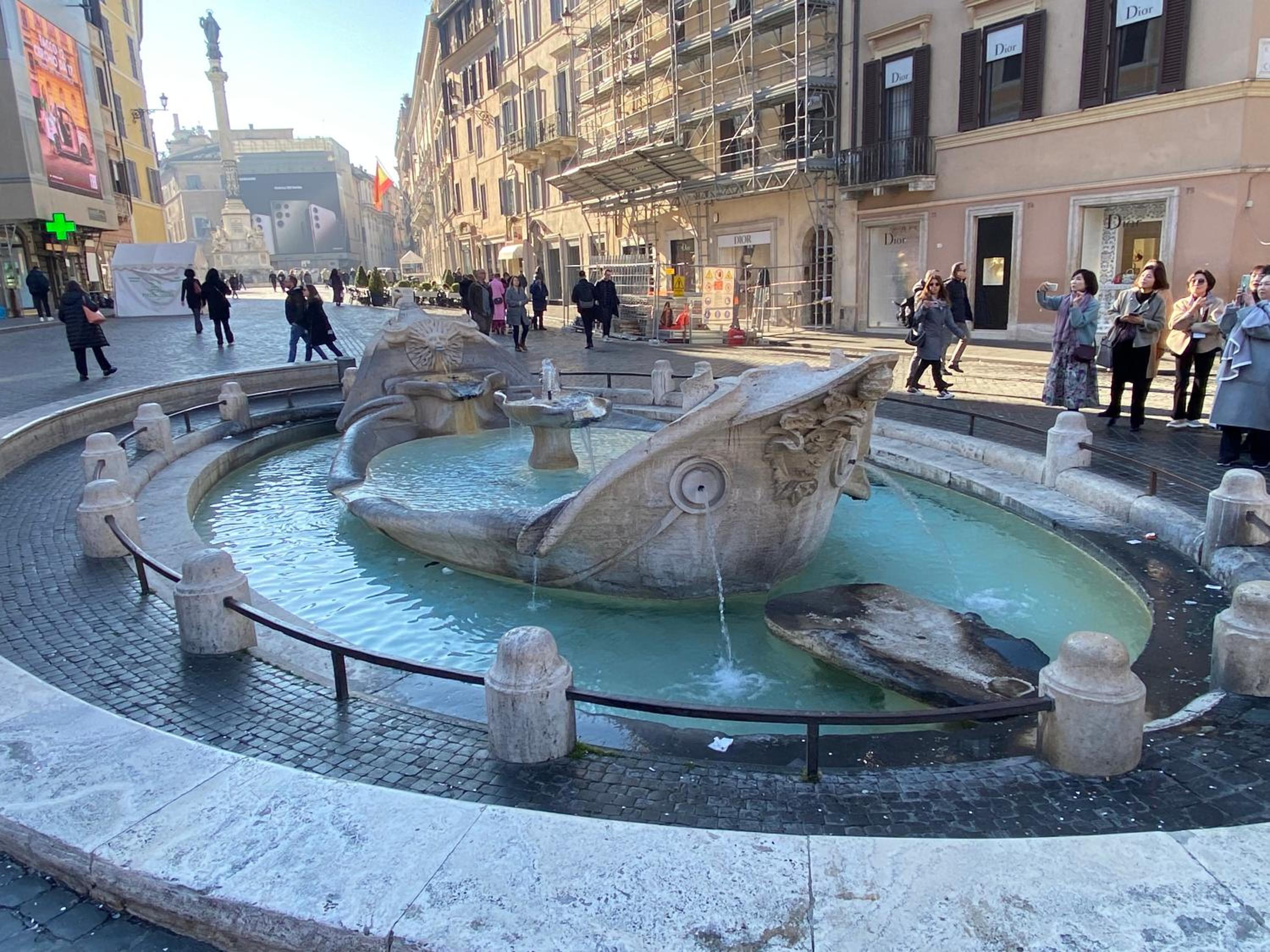 Spanish Steps Rome View