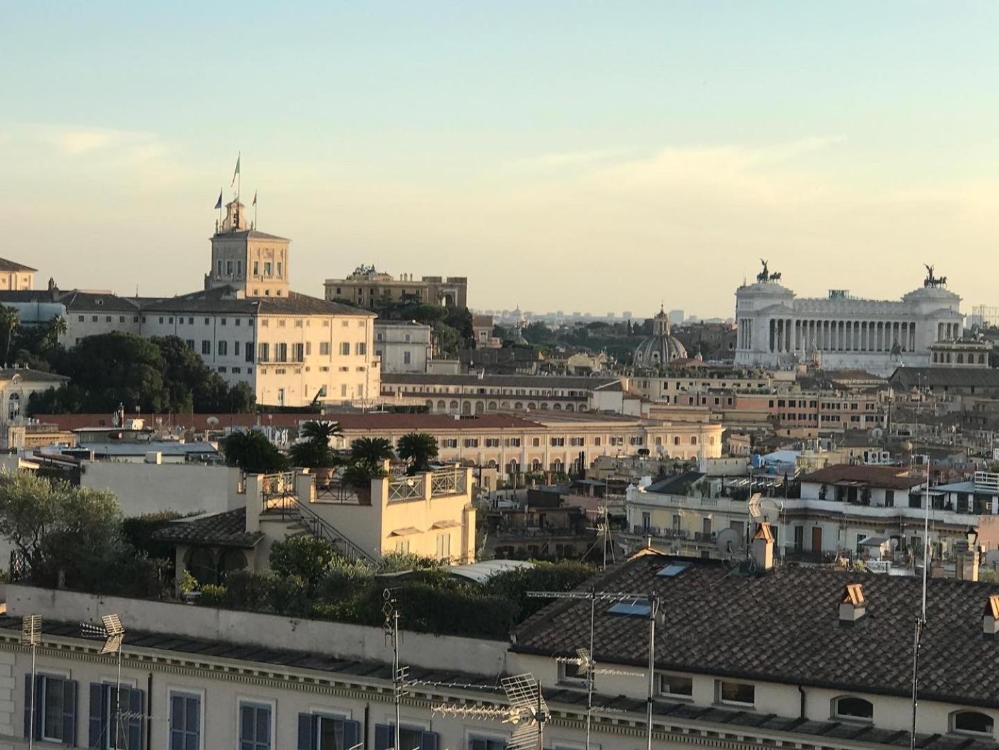 Spanish Steps Rome View