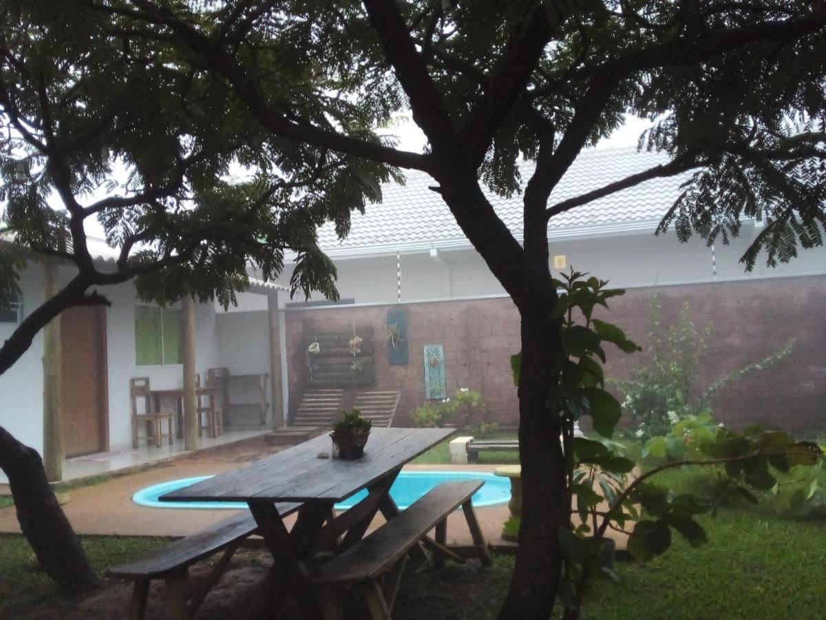 outdoor BBQ area