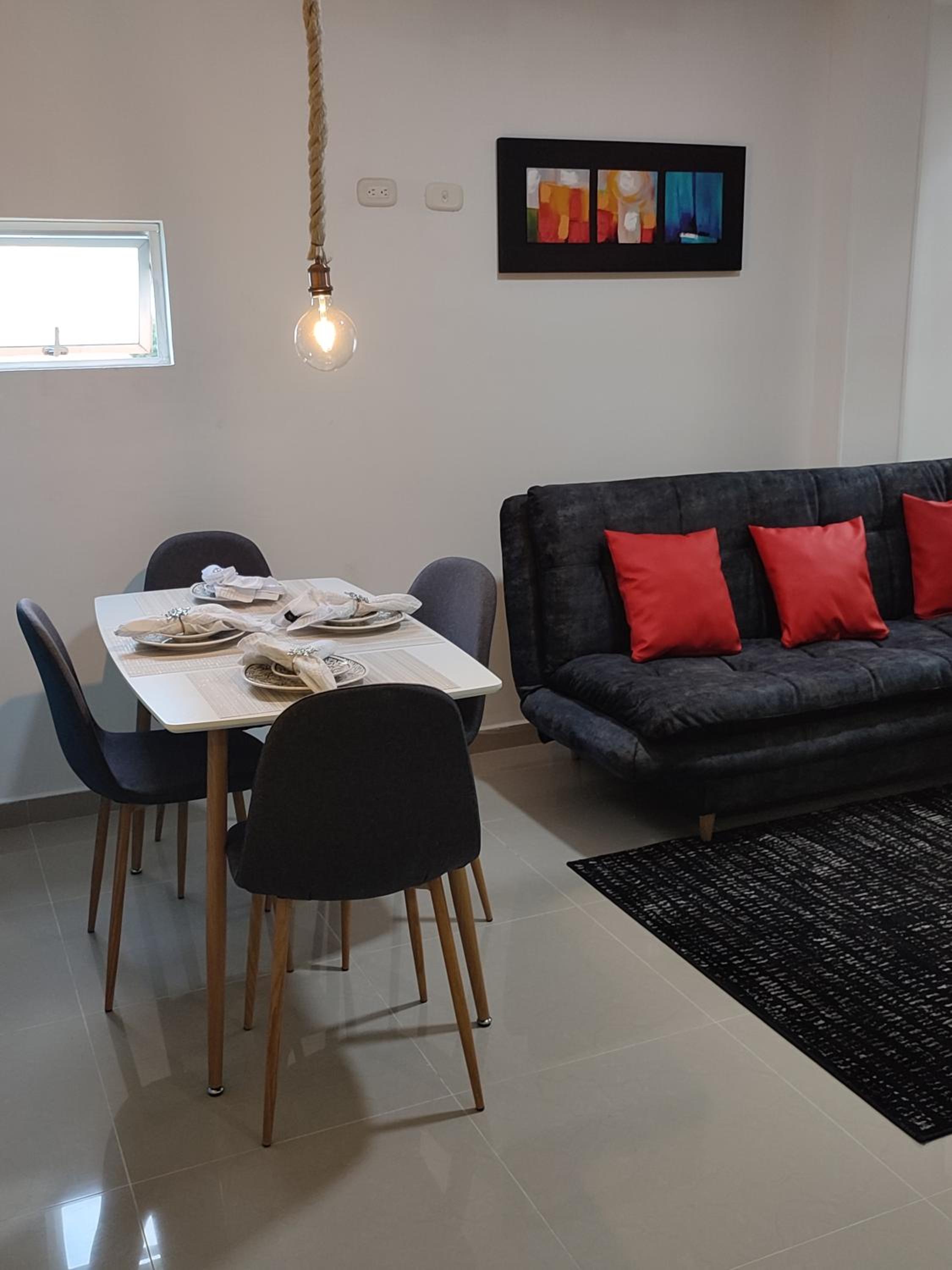 302-Cómodo y moderno apartamento de 2 habitaciones en la mejor zona céntrica de Ibagué