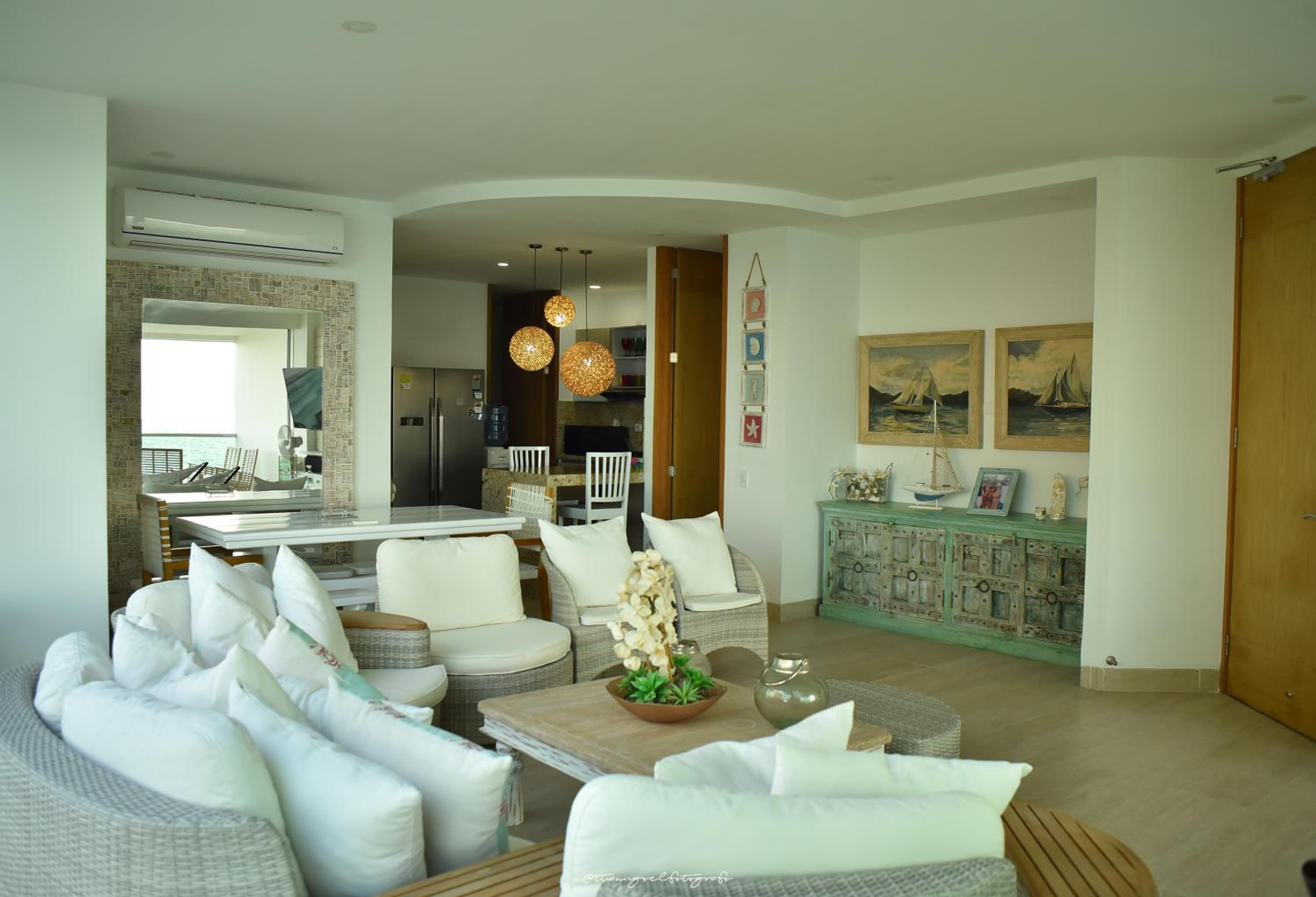 Magico Apartamento Frente al Mar 3 Habitaciones CV41