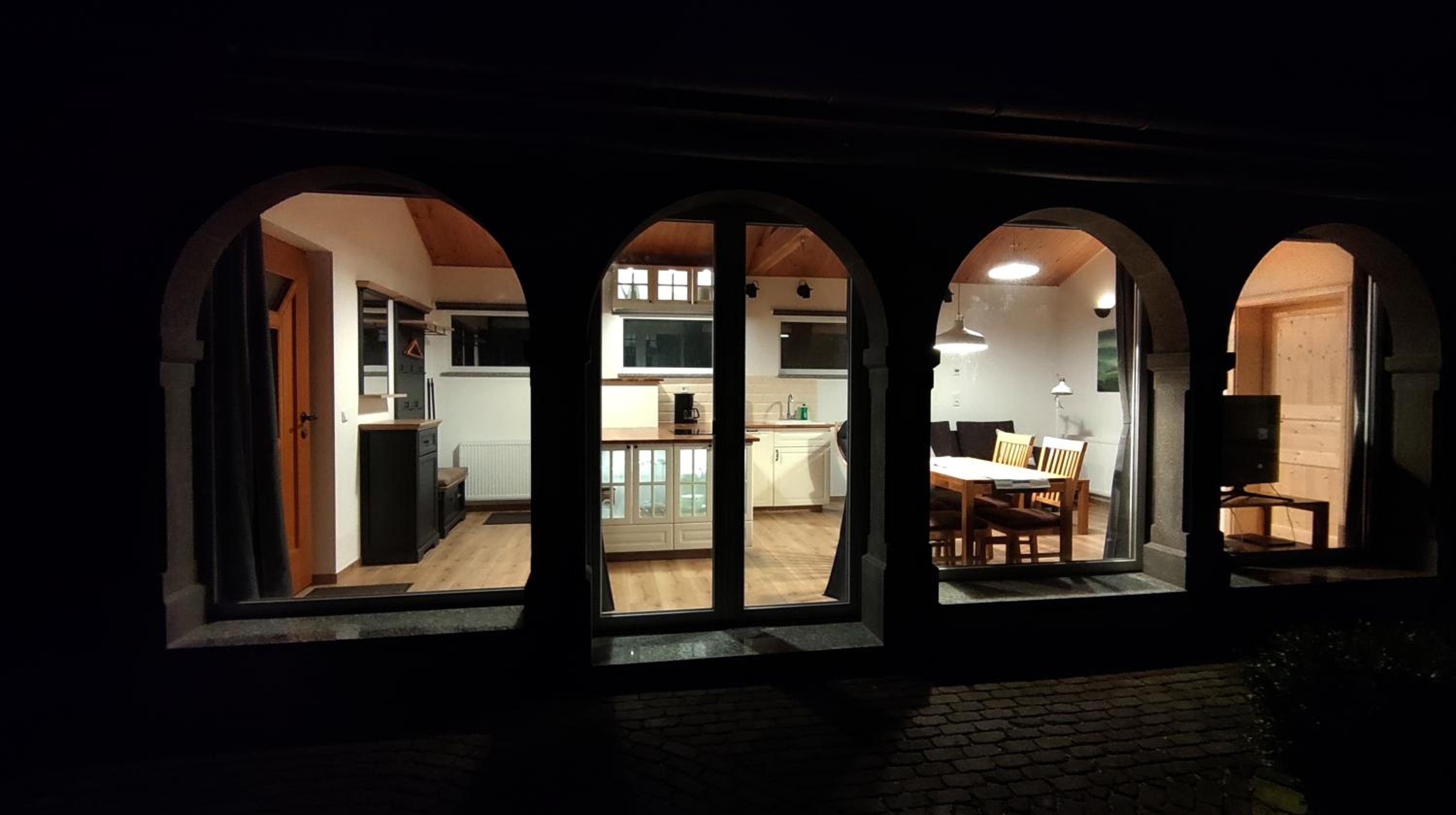 Haus Toskana, Kleines Ferienhaus im Toskanagarten