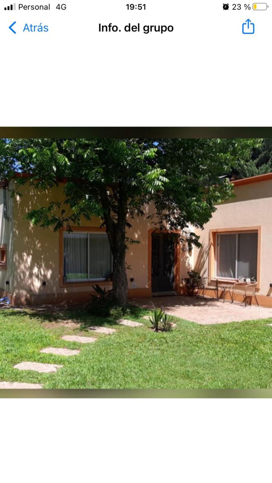 Casona alegre con pileta y patio