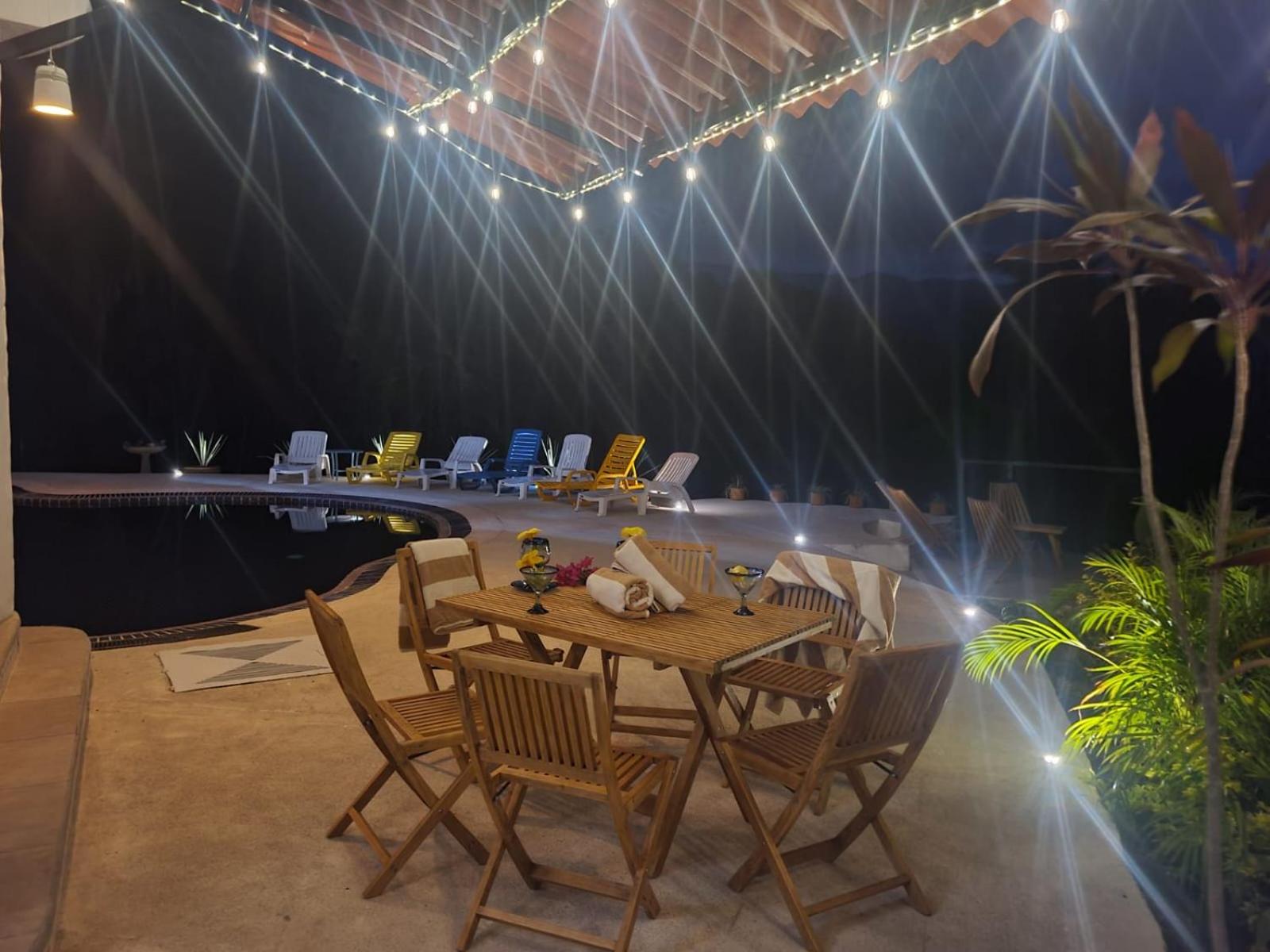 Private villa, pool with ocean view and sounds view 2
