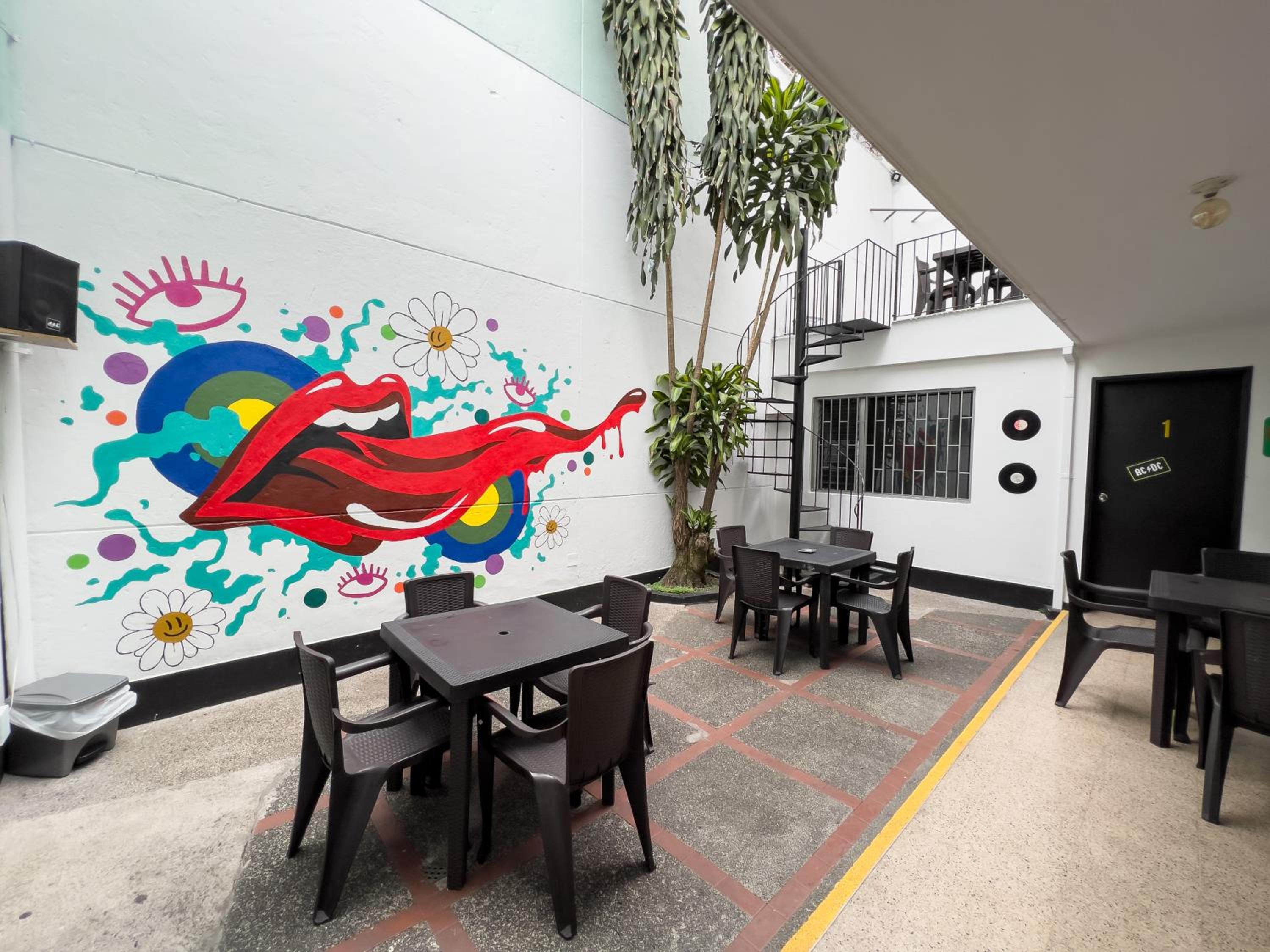 Rock Hostel Medellin view 2