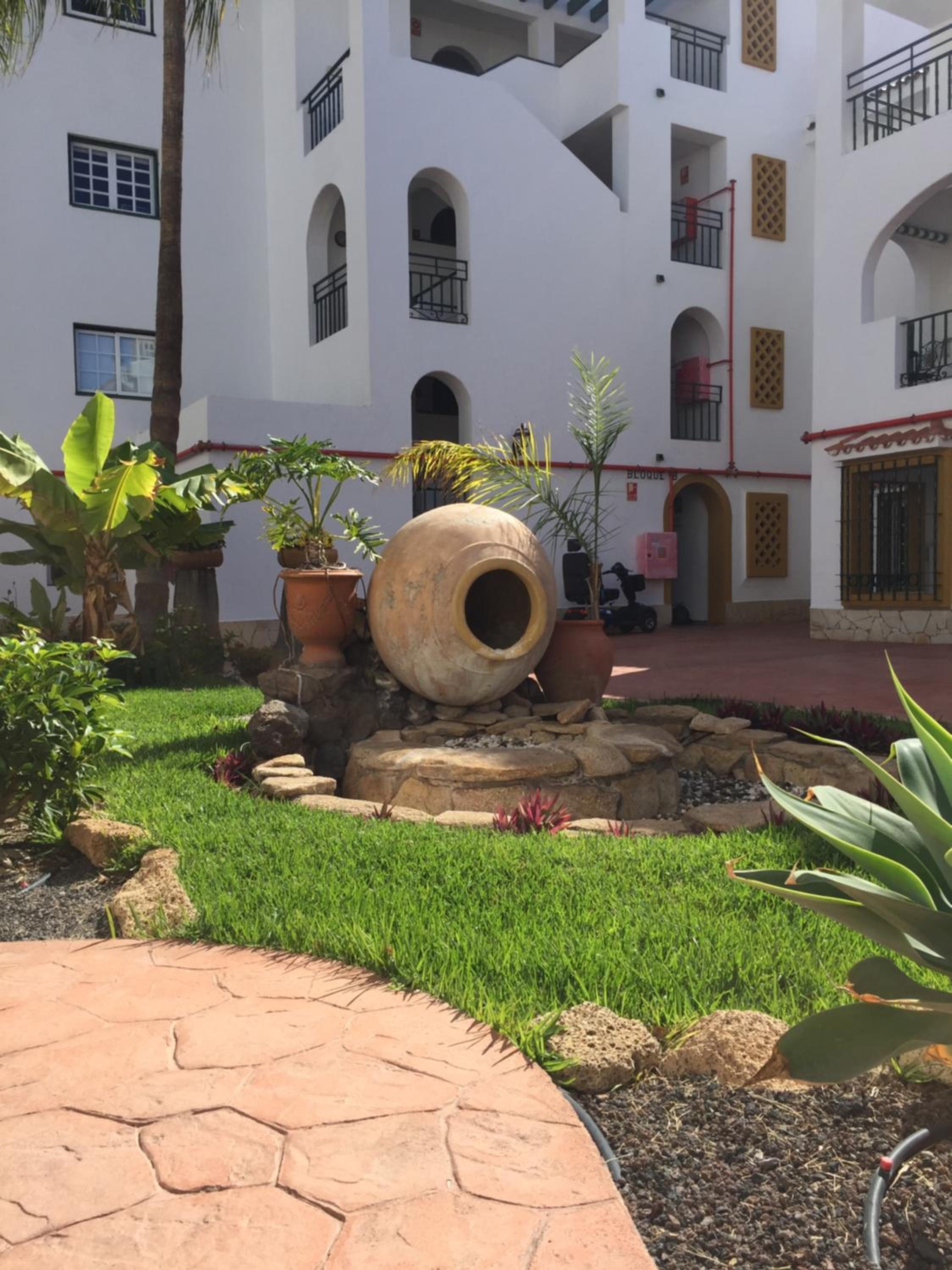 Beachfront Private Apartment in Pueblo Torviscas Sunset Harbour