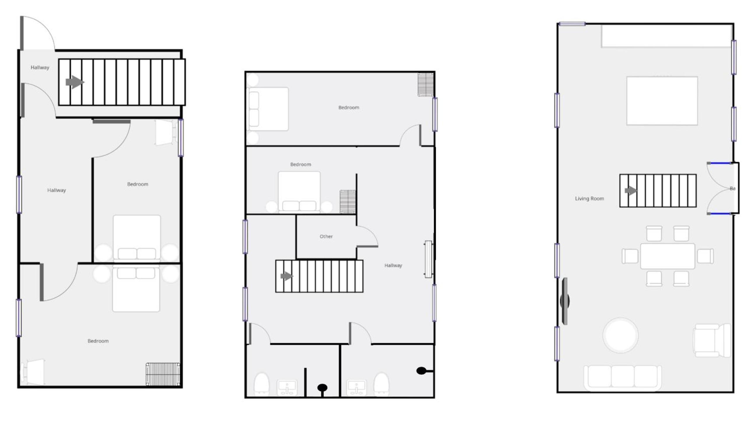 Townhouse - 3 Floors - 2 bathrooms by Daniel&Jacob's