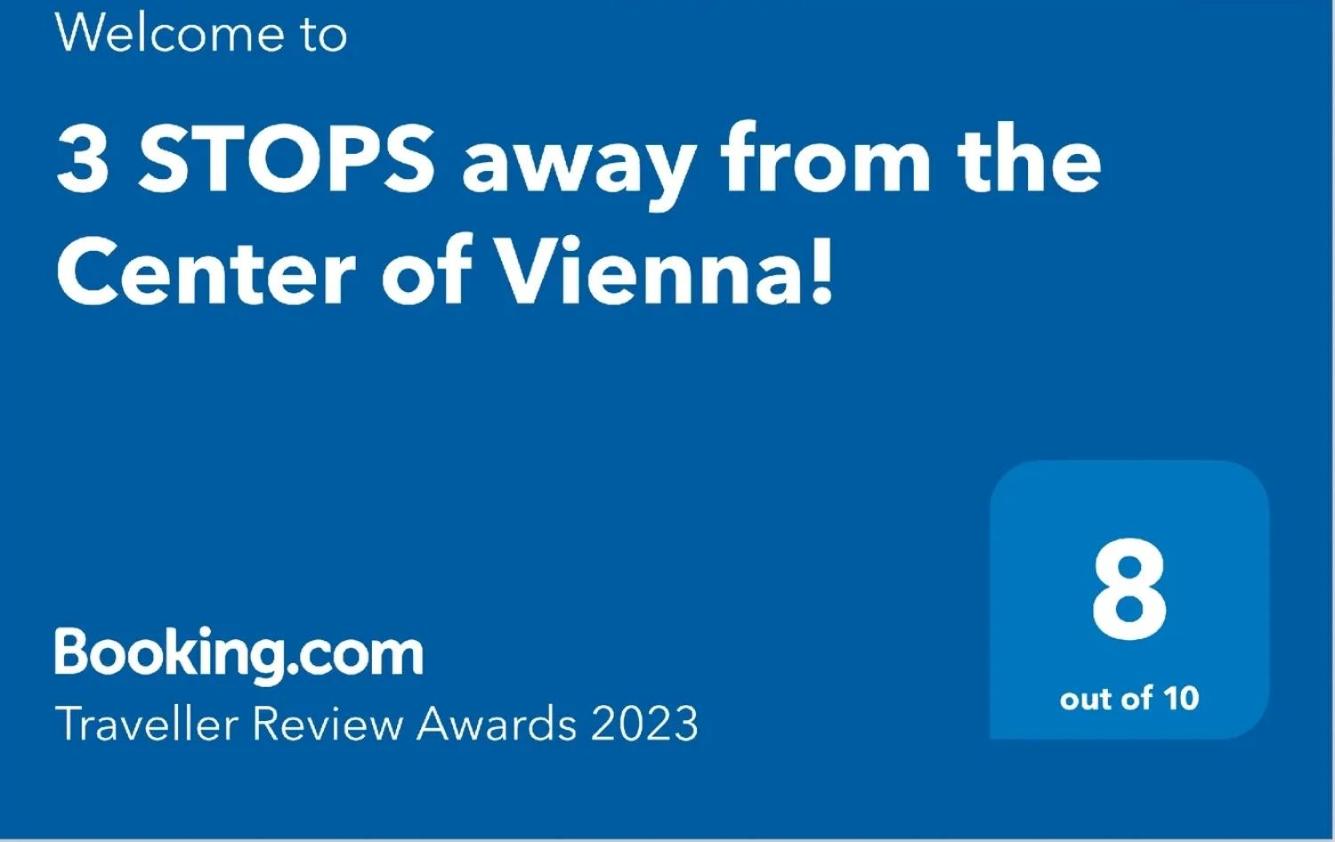 CENTER ! 3 stops away from the Center of Vienna!