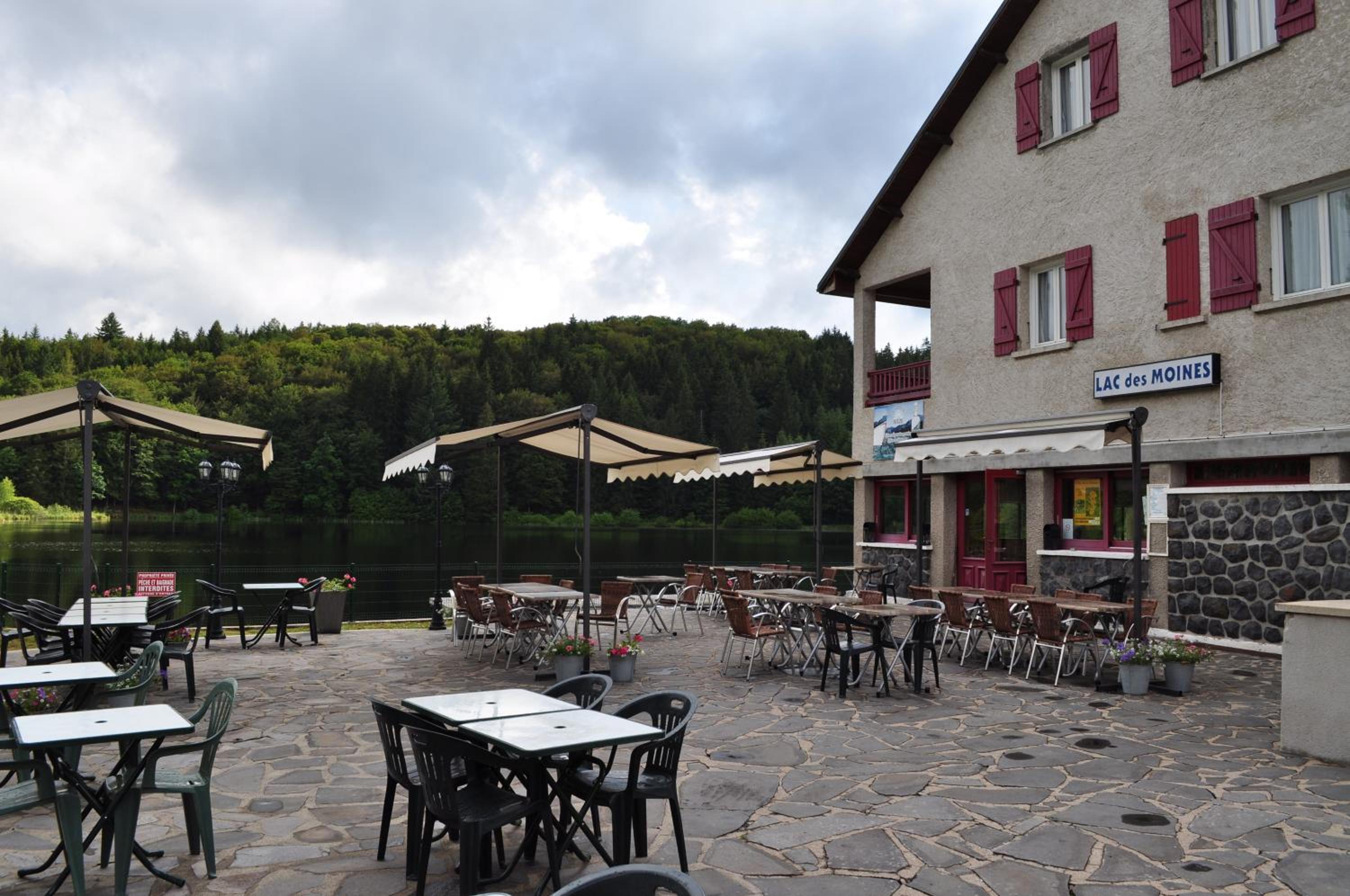 outdoor BBQ area